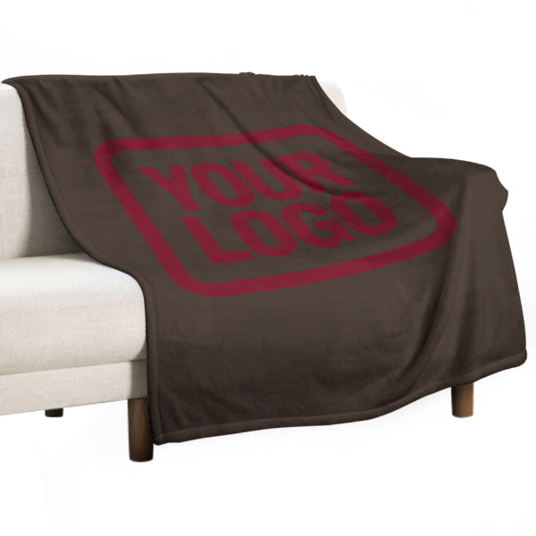 Custom Brown Crimson Blanket