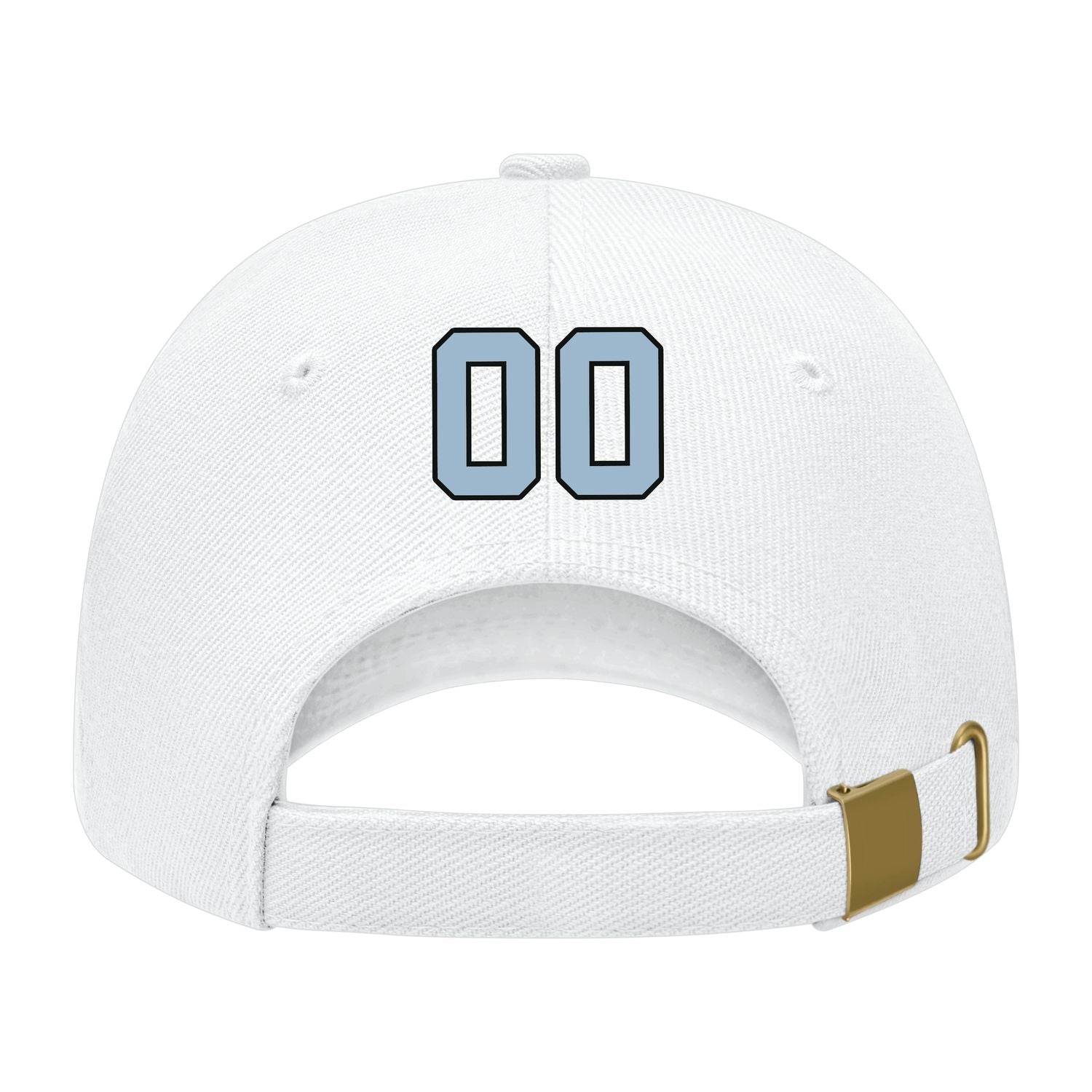 Custom White Dark Grey Hat 02B21708