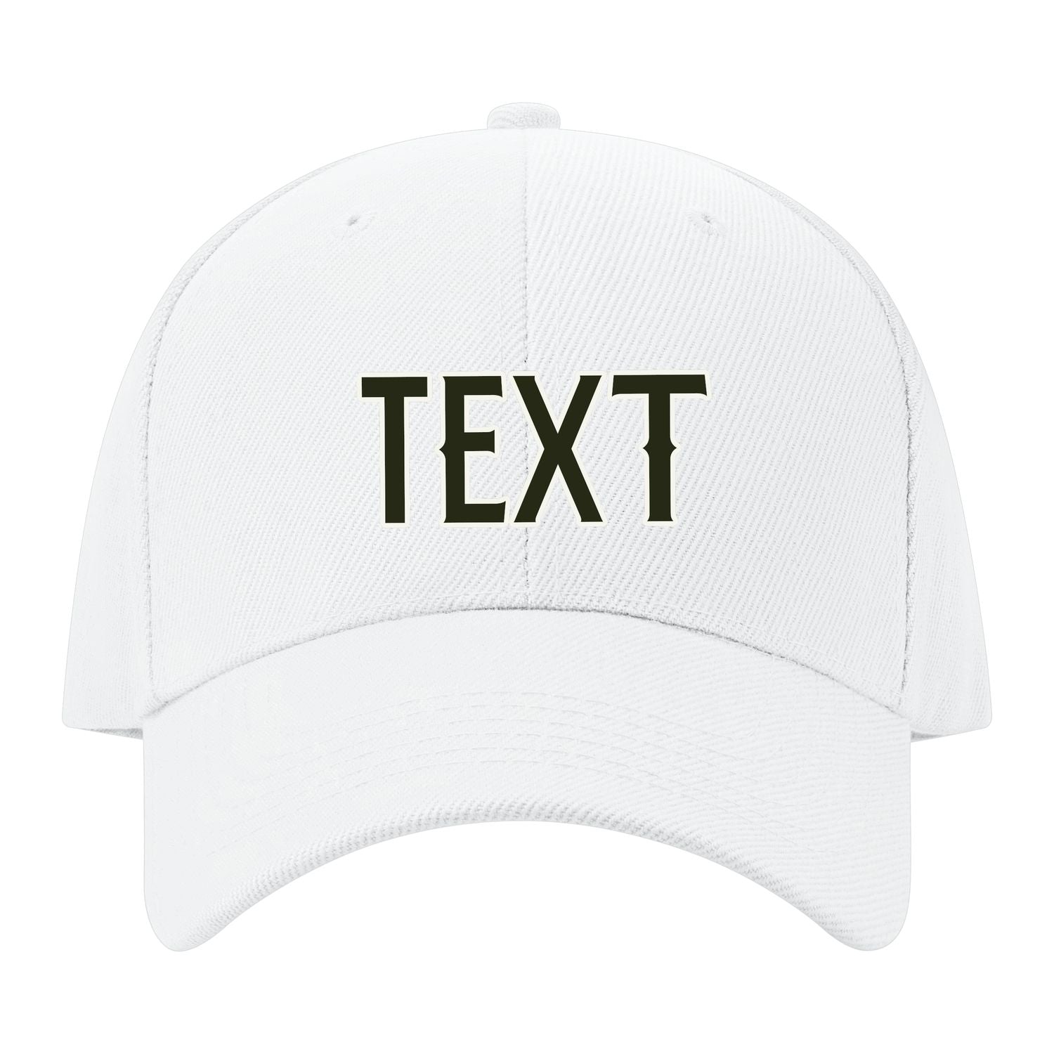 Custom White White Hat 02B21802