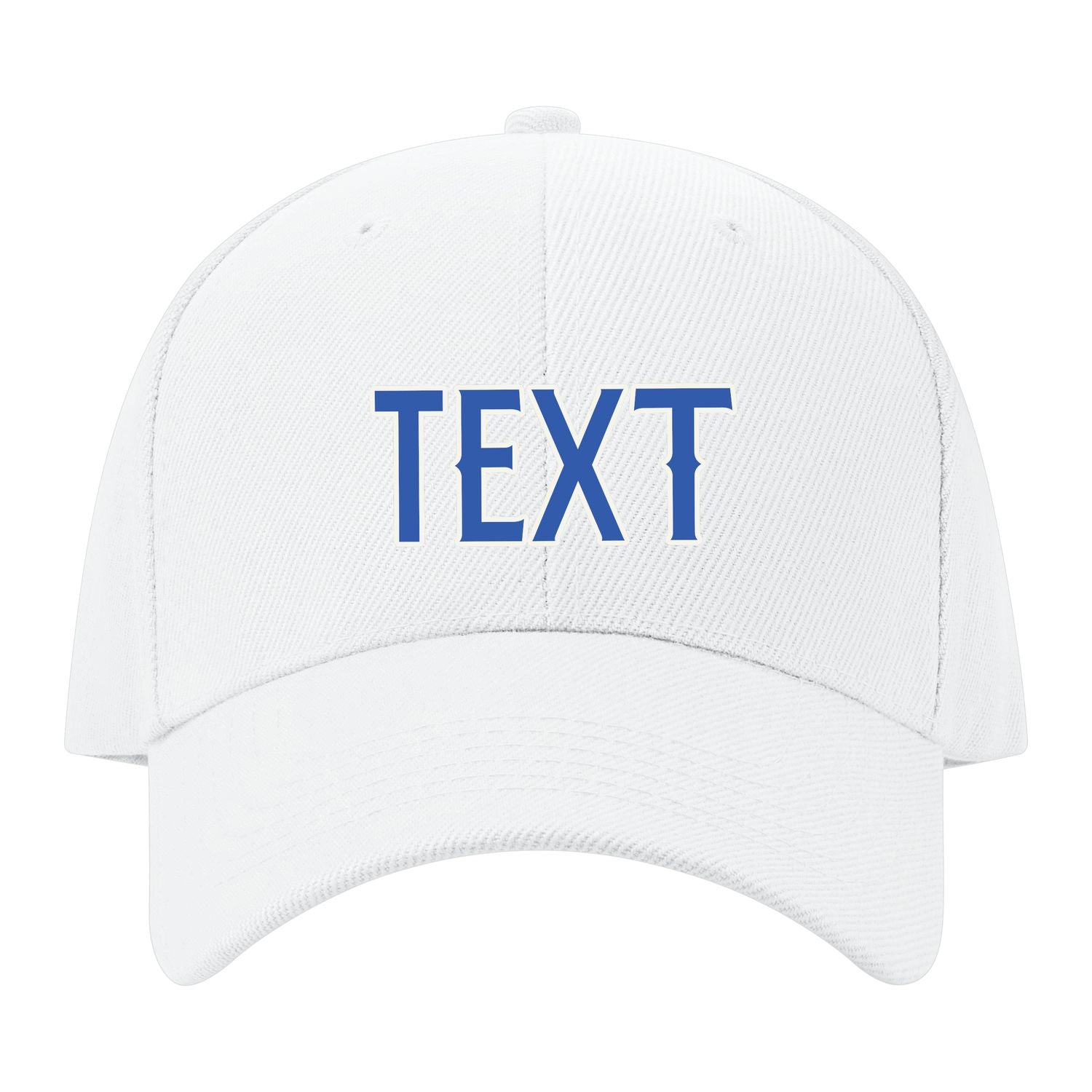 Custom White Navy Hat 02B21809