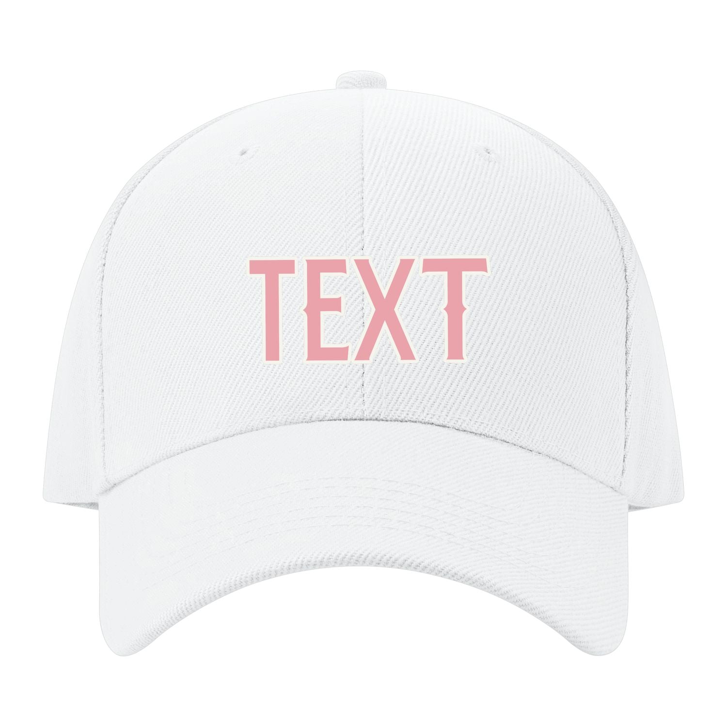 Custom White Light Emerald Green Hat 02B21821