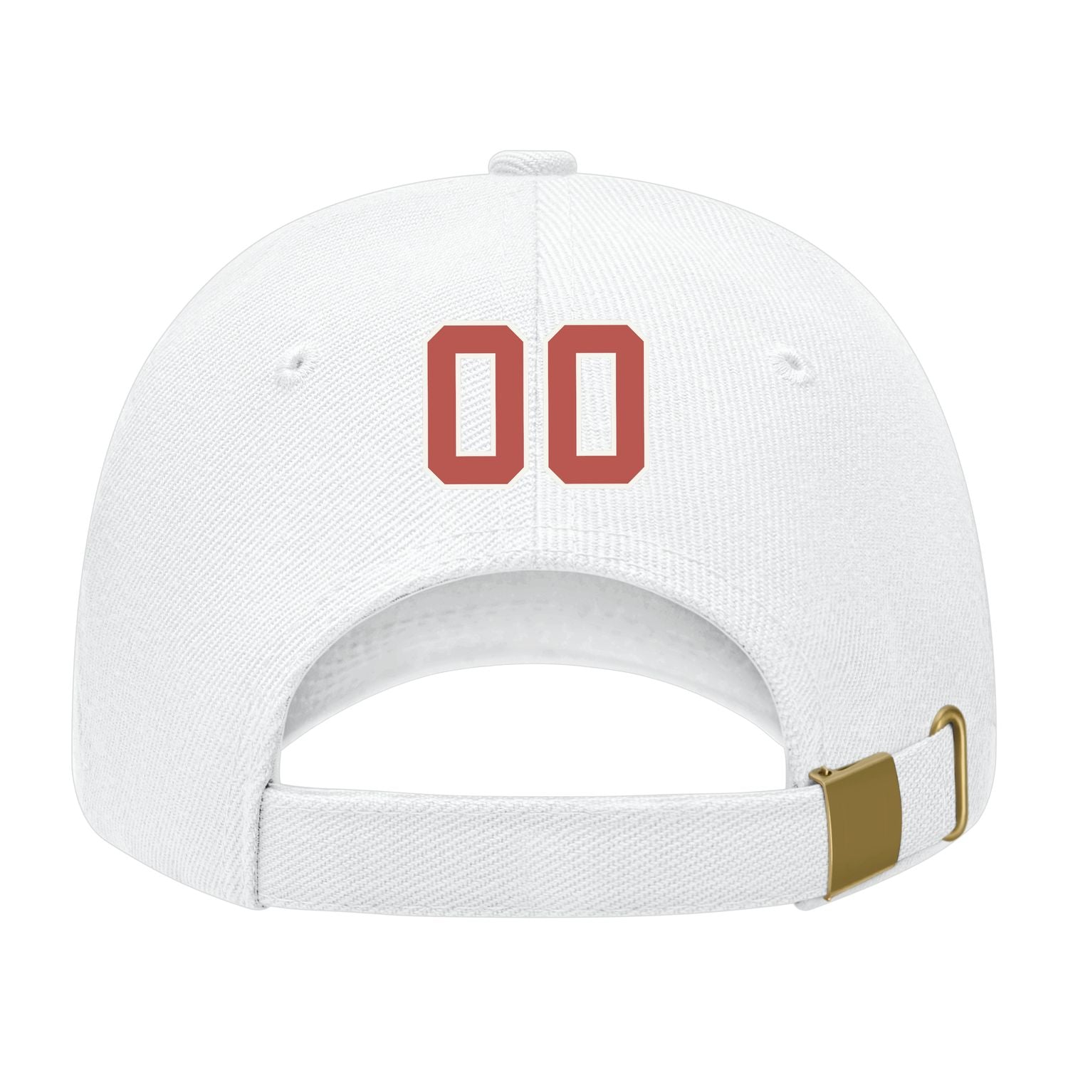 Custom White Emerald Green Hat 02B21829