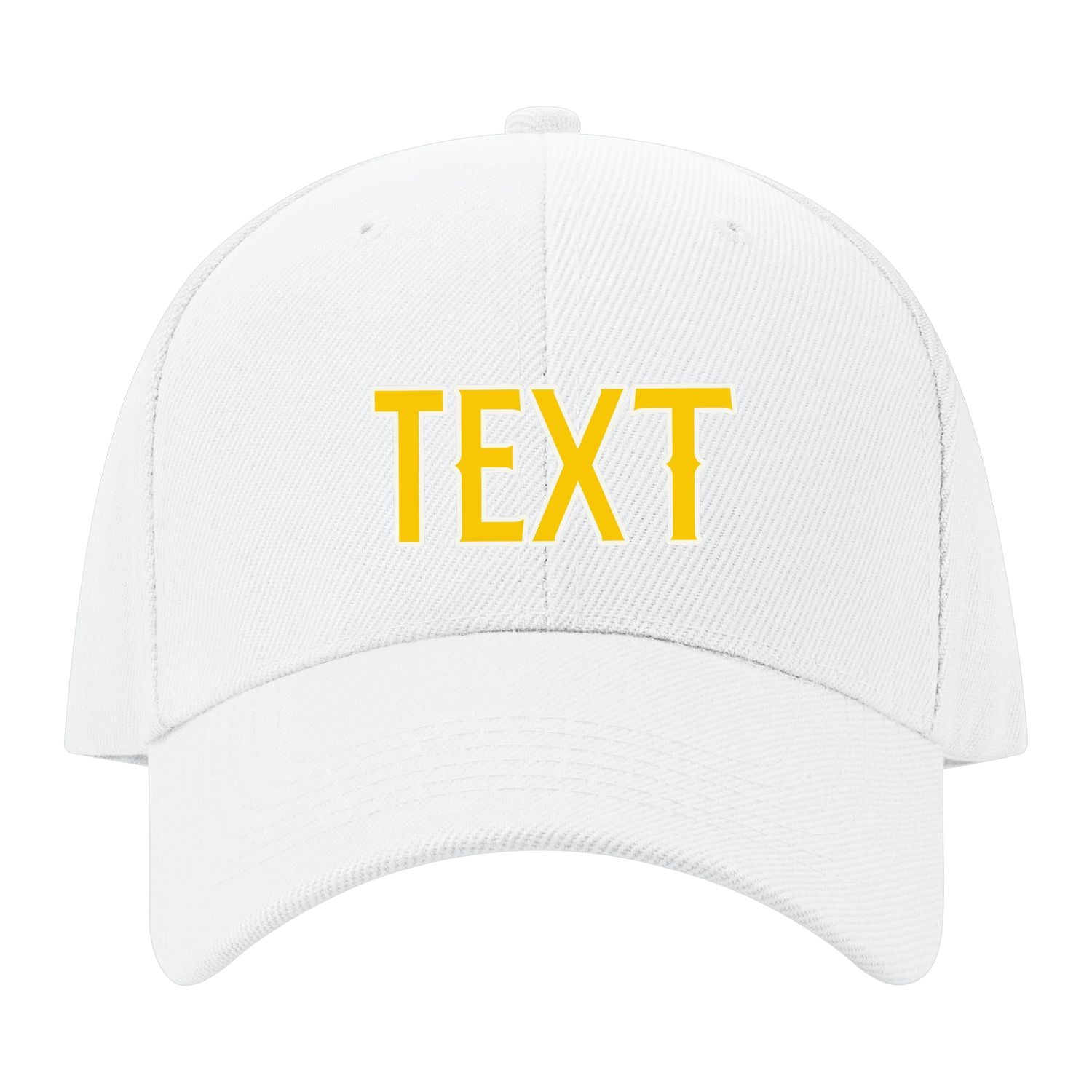 Custom White Peach Powder Hat 02B21830