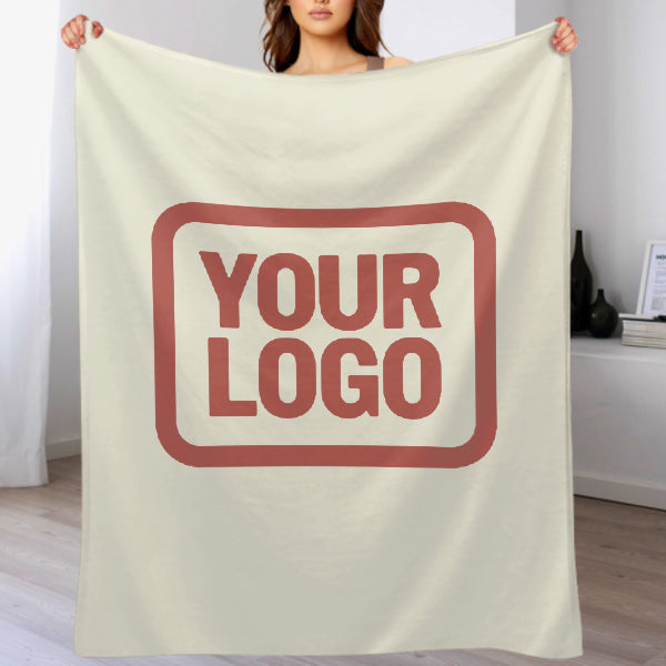 Custom Beige Copper Rose Blanket