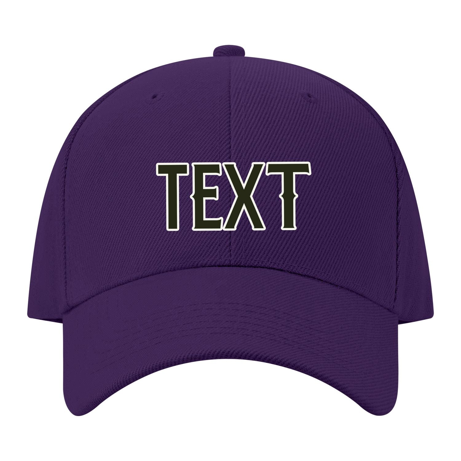 Custom Light Purple White Hat 03B21802