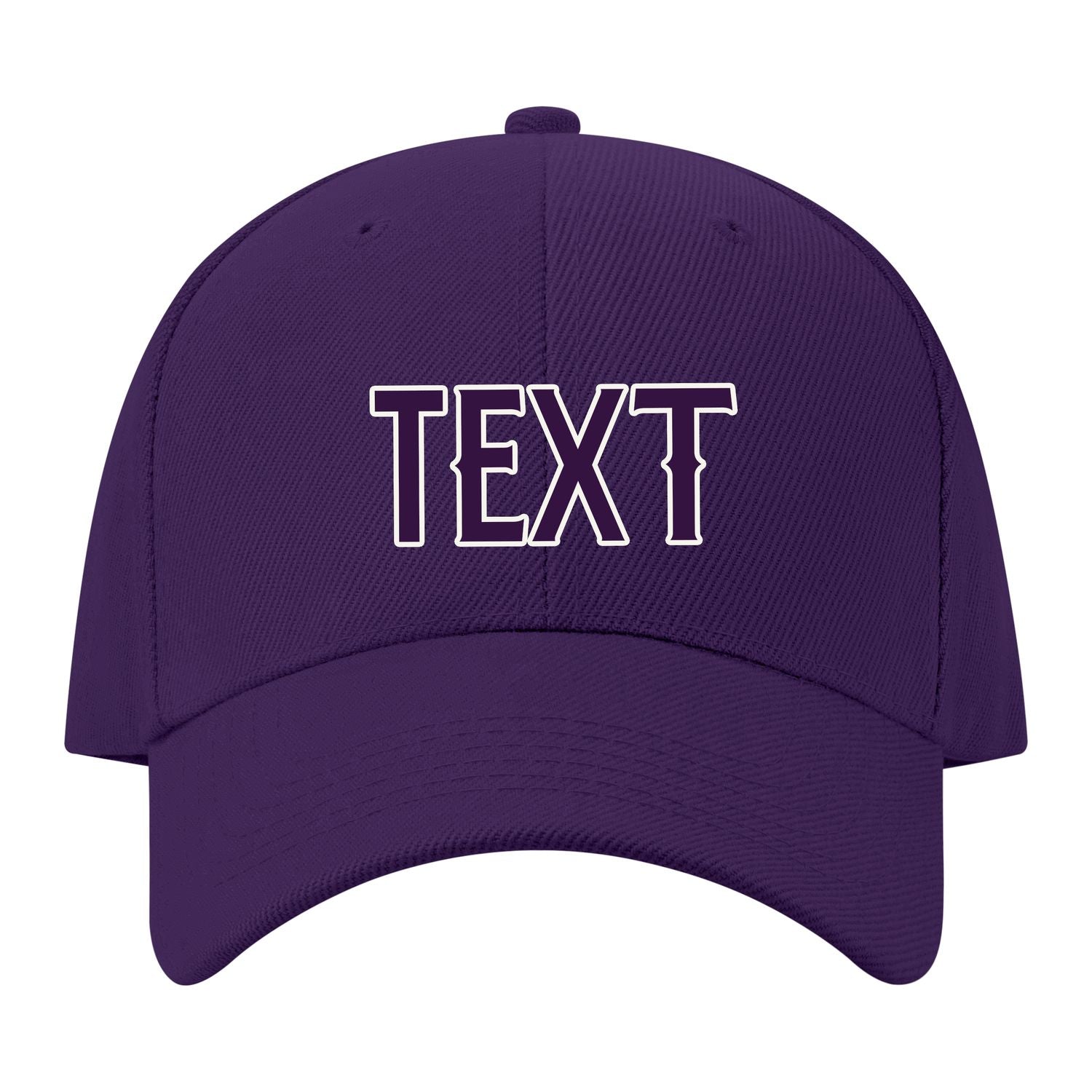 Custom Light Purple Gray Hat 03B21807