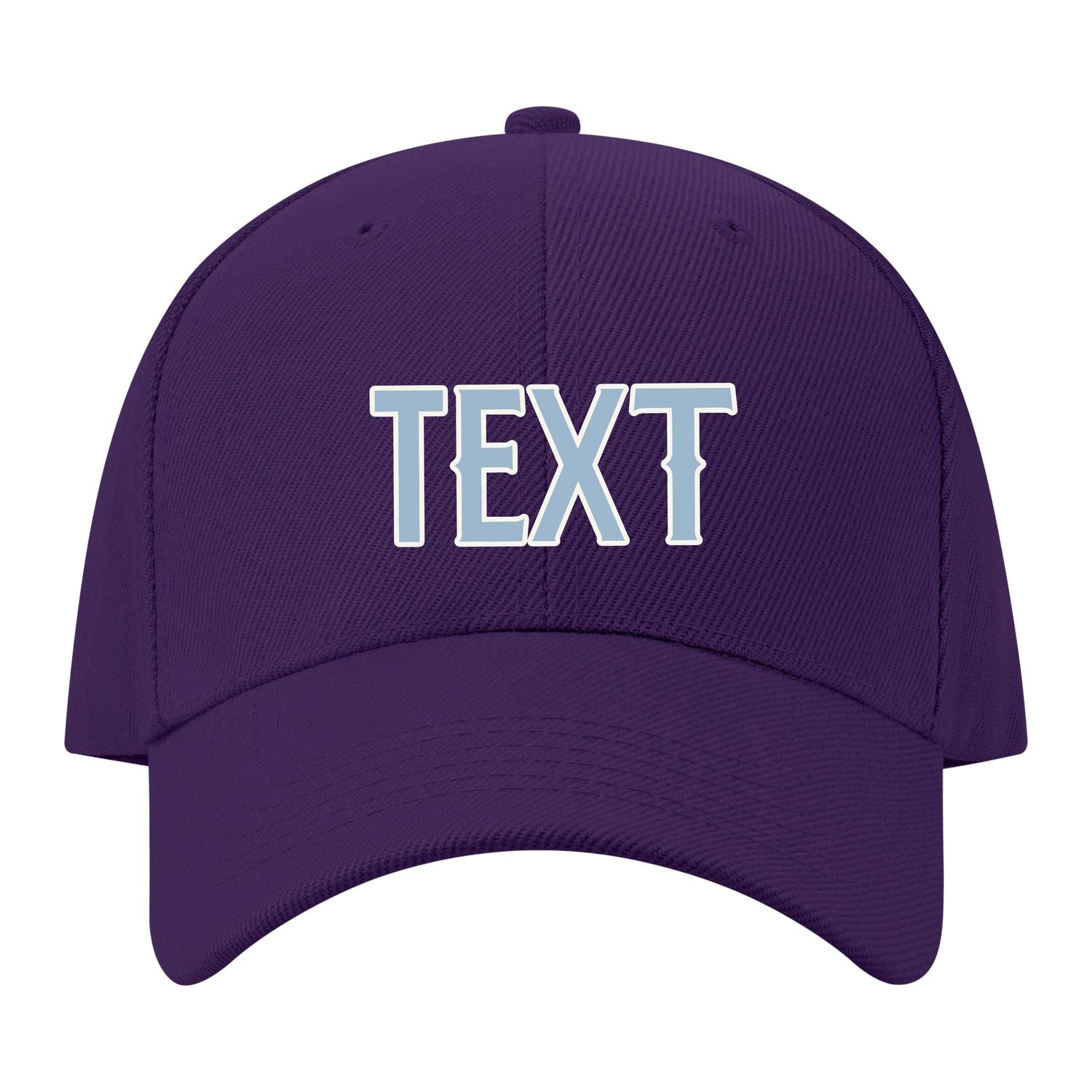 Custom Light Purple Dark Grey Hat 03B21808