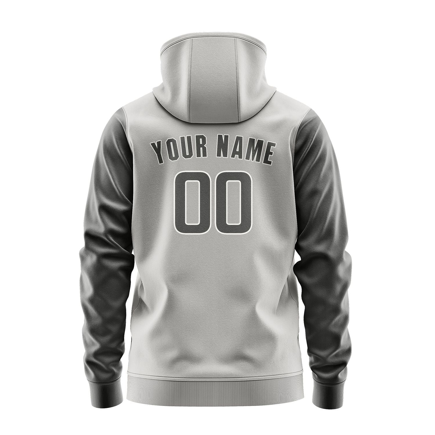 Custom Gray Dark Grey Hoodie 0404202004B31820