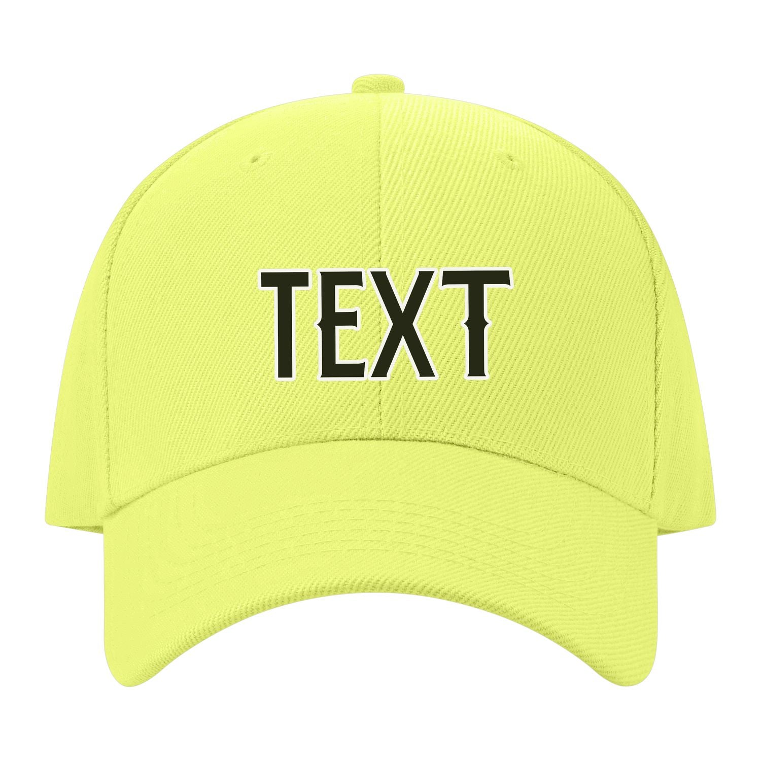 Custom Light Green White Hat 04B21802