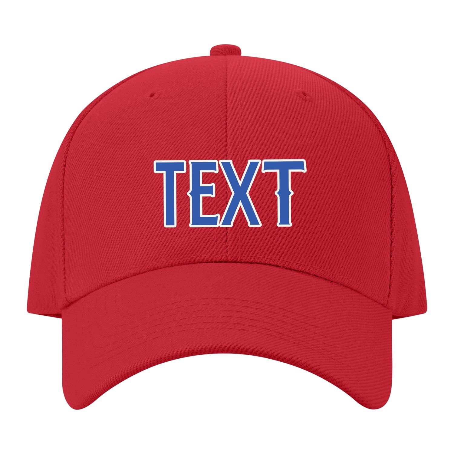 Custom Red Navy Hat 06B21809