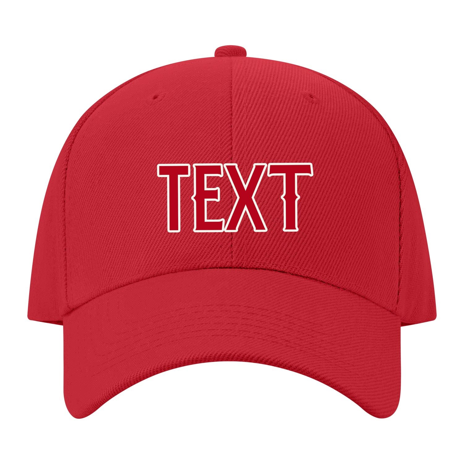 Custom Red Crimson Red Hat 06B21814
