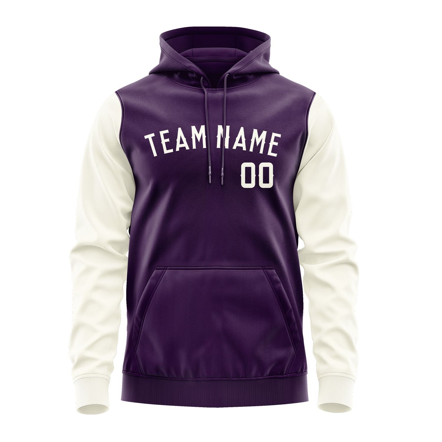 Custom Purple Cream Hoodie 0707030307B31803