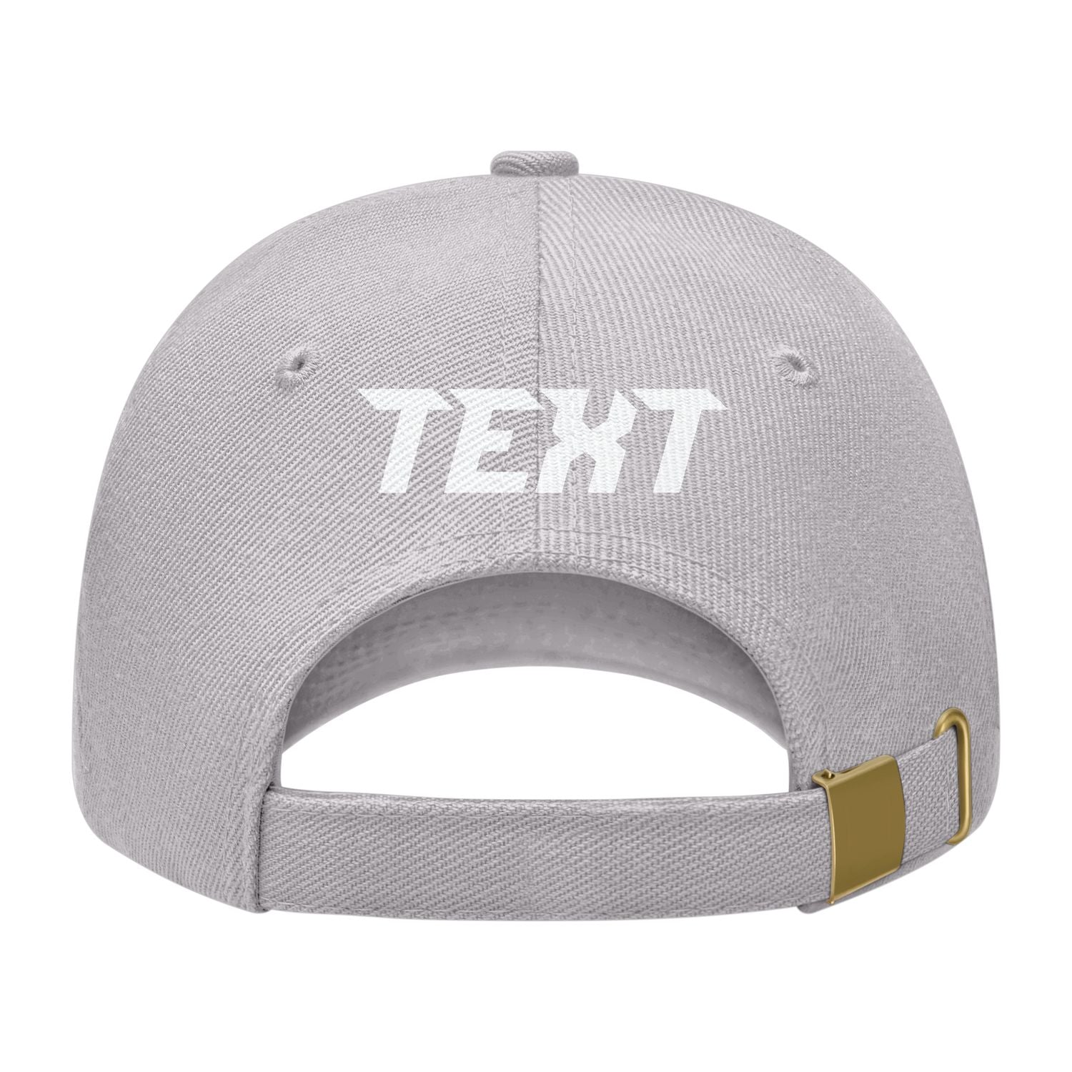 Custom Gray Pale Ice Blue Hat 07B118