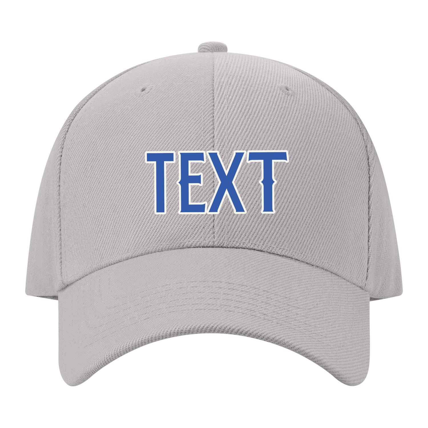 Custom Gray Navy Hat 07B21809