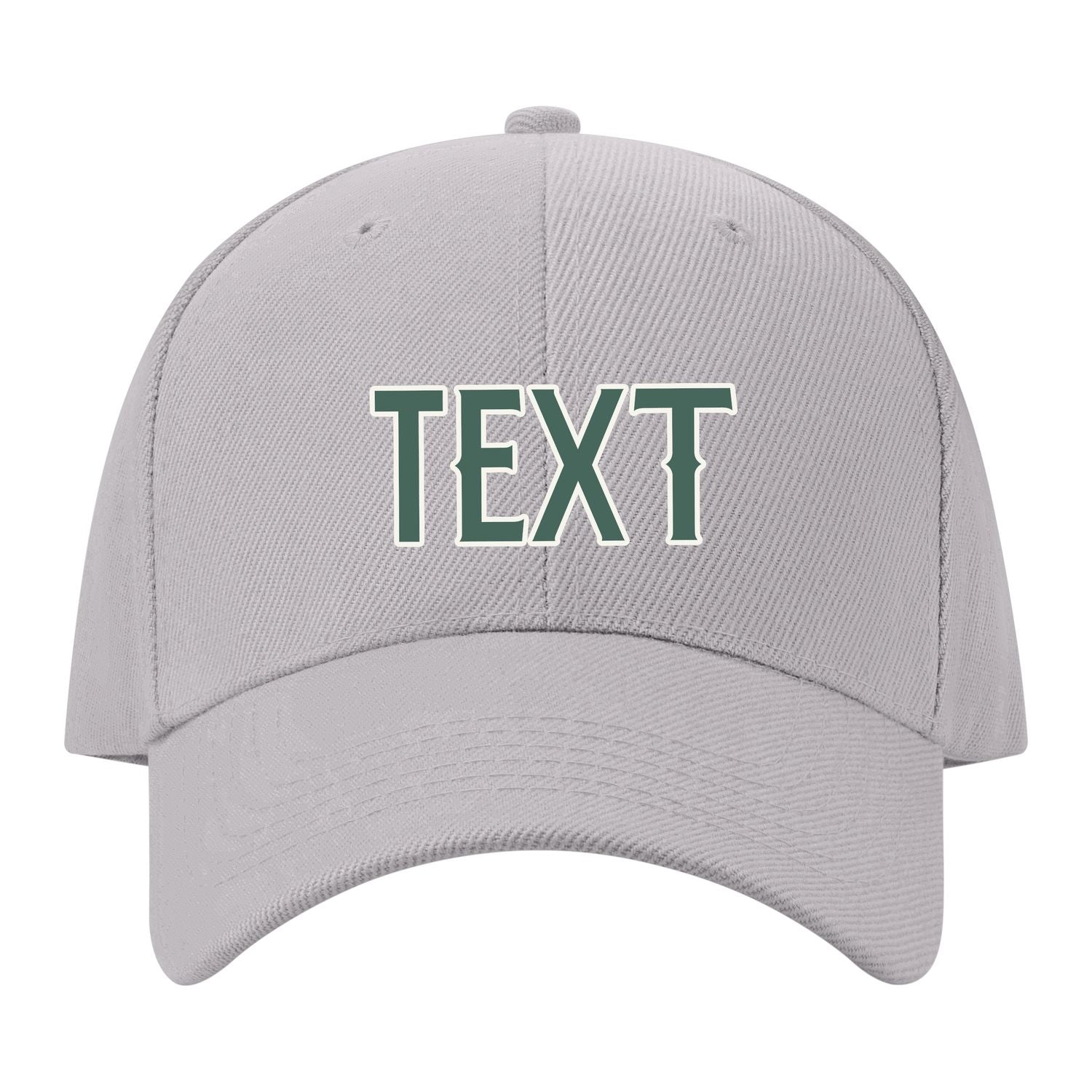 Custom Gray Slate Gray Hat 07B21827
