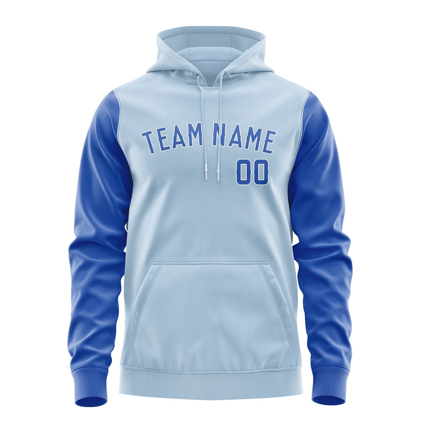 Custom Light Blue Sky Blue Hoodie 0808090908B31809