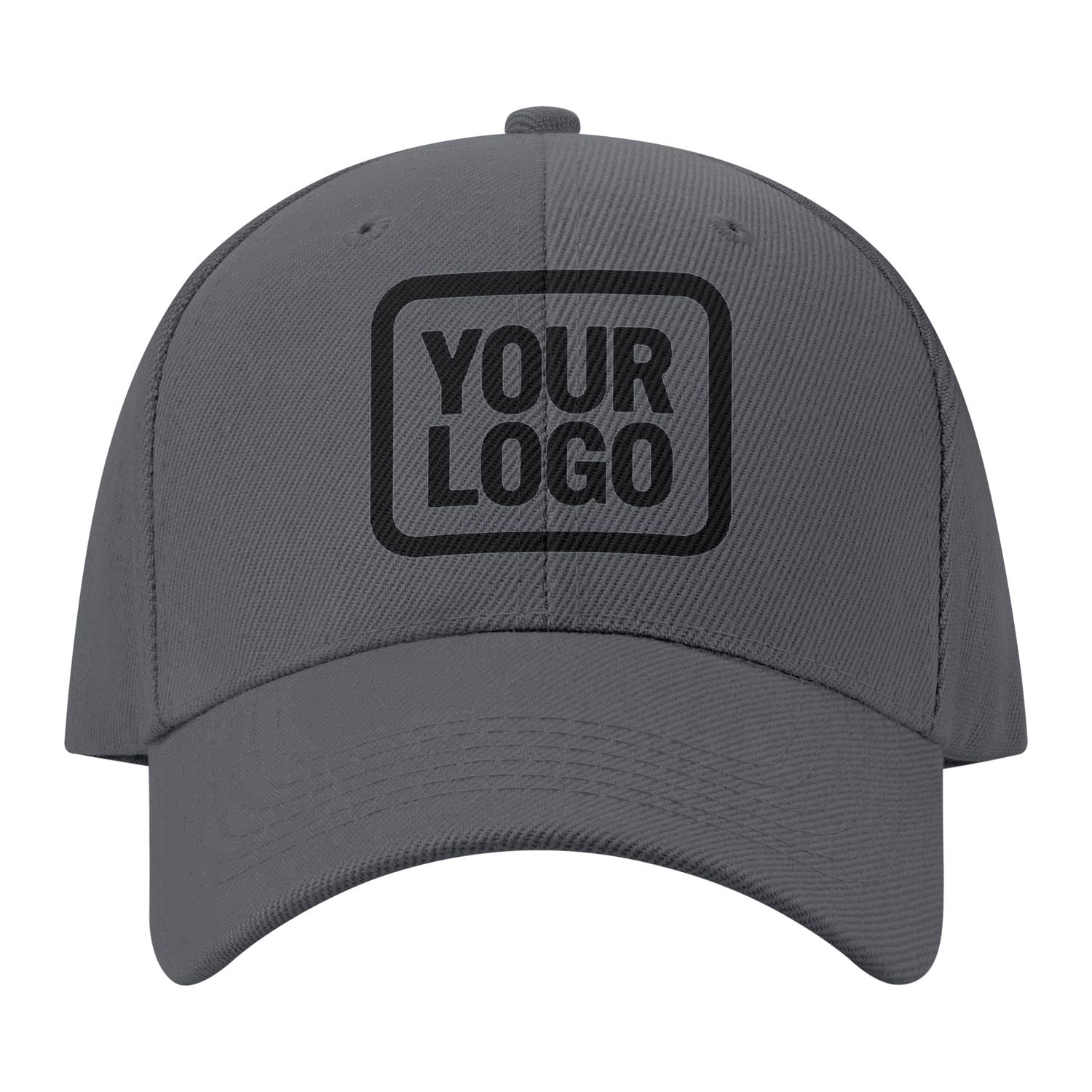 Custom Dark Grey Mocha Hat 08B117