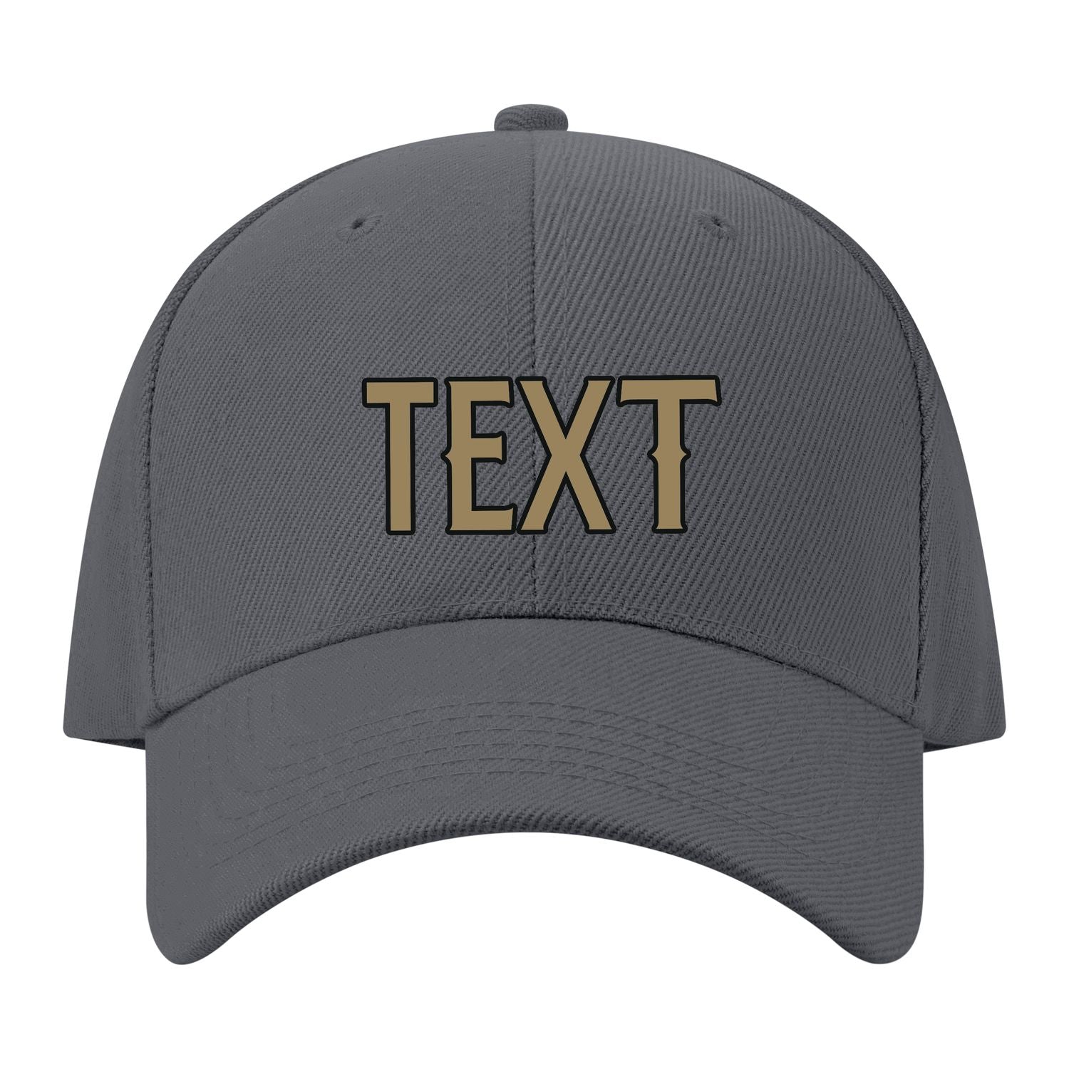 Custom Dark Grey Goldenrod Hat 08B21725