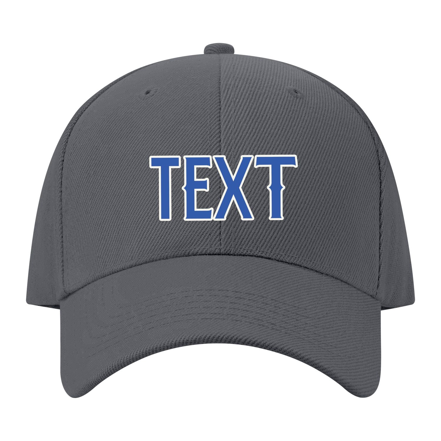 Custom Dark Grey Navy Hat 08B21809