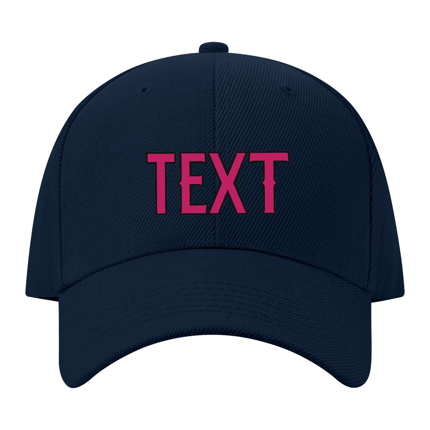 Custom Navy Light Pink Hat 09B21713