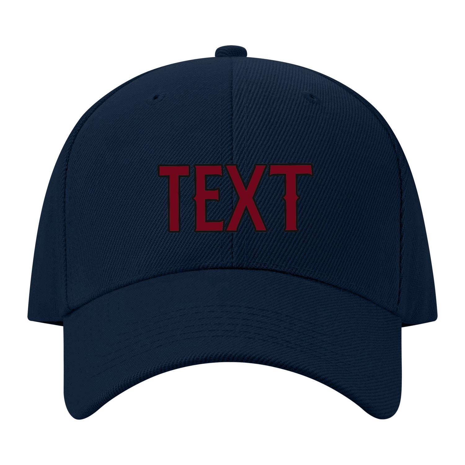 Custom Navy Khaki Hat 09B21715