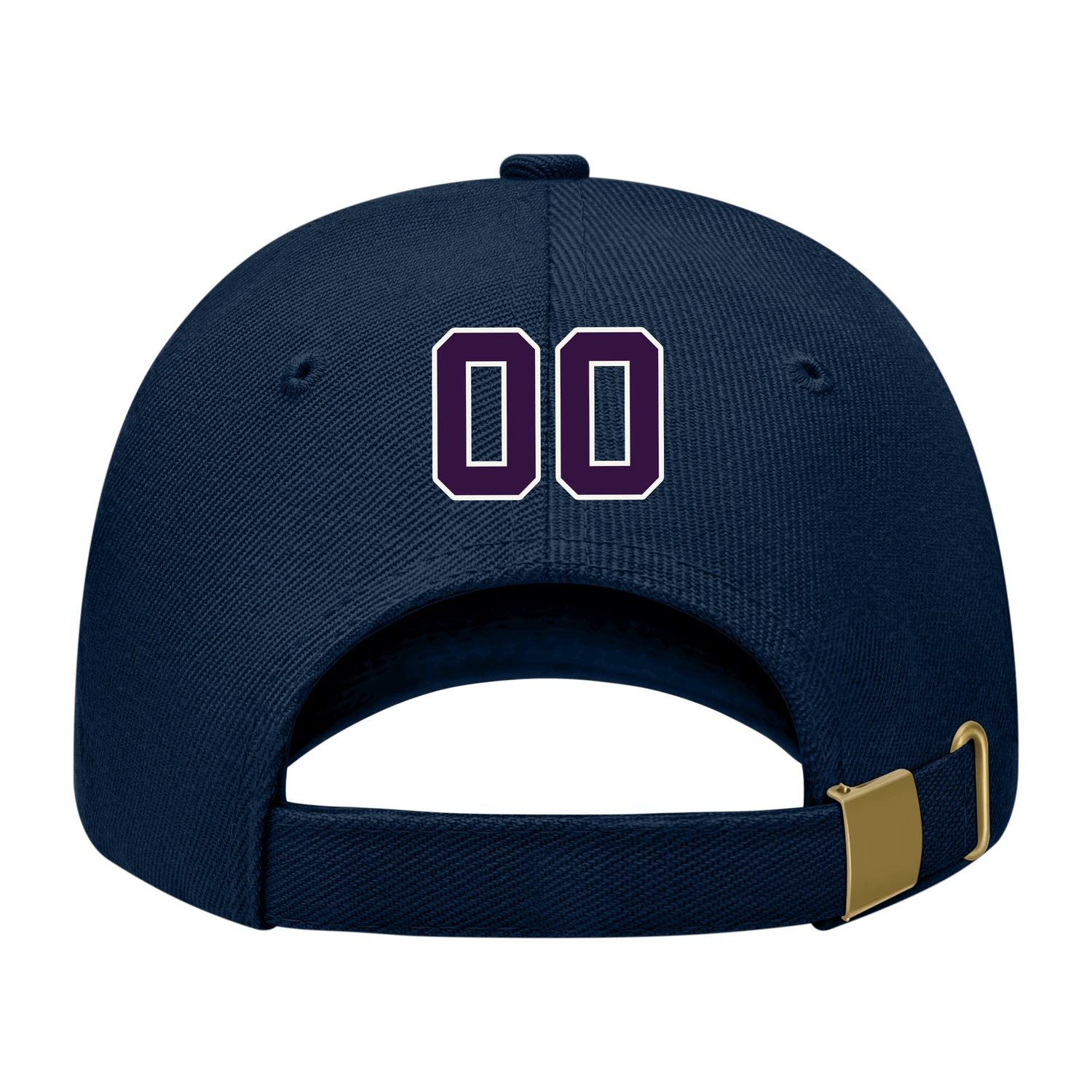 Custom Navy Gray Hat 09B21807