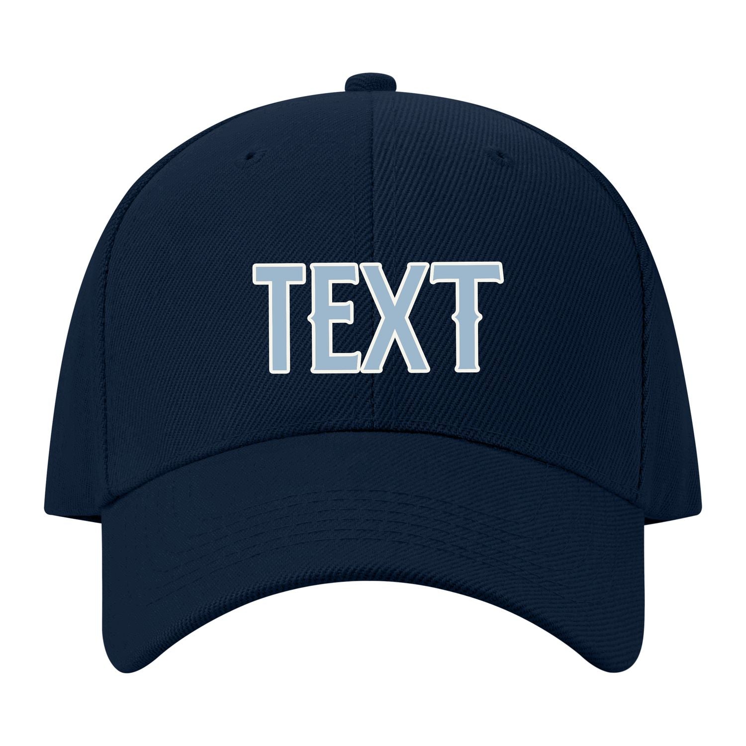 Custom Navy Dark Grey Hat 09B21808