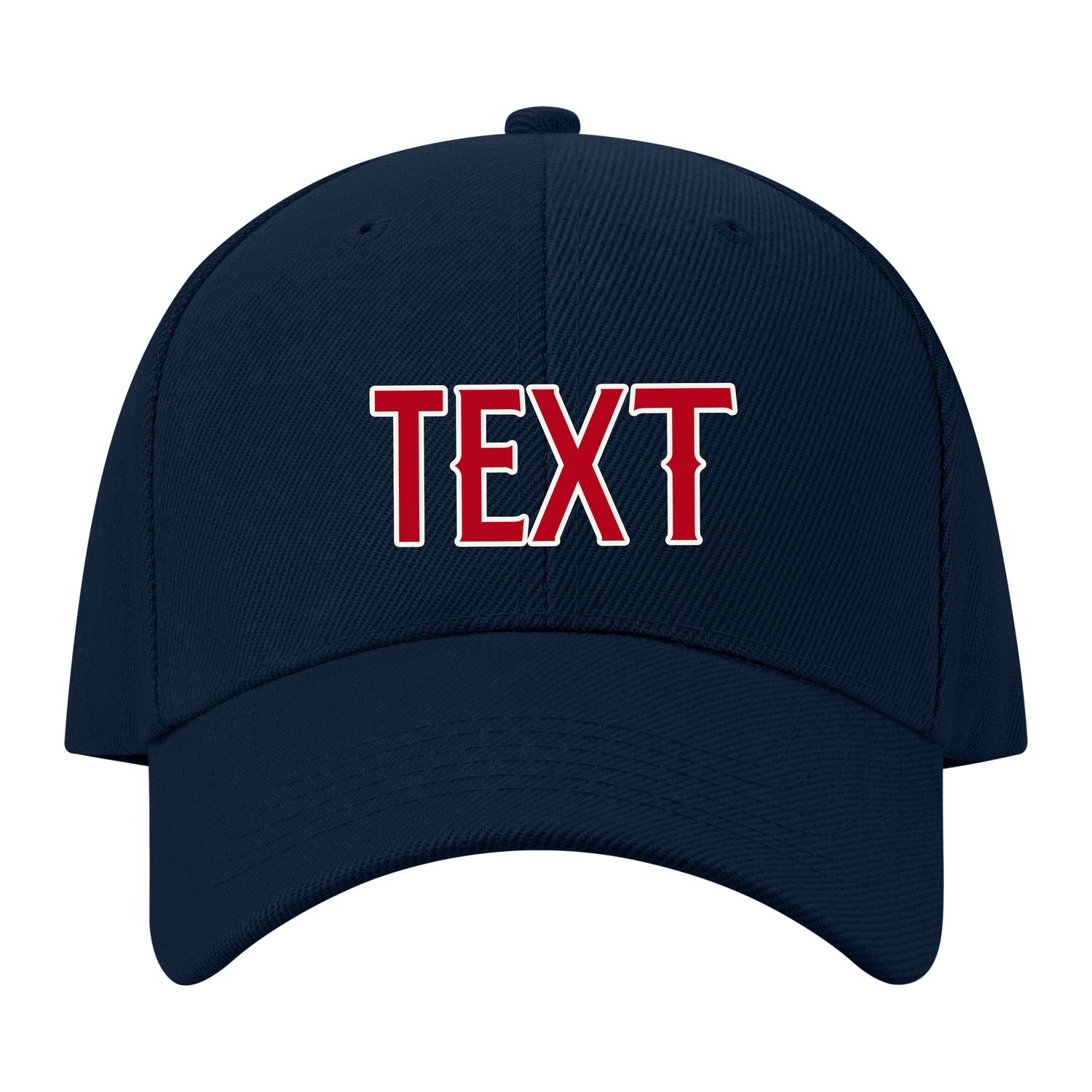 Custom Navy Crimson Red Hat 09B21814