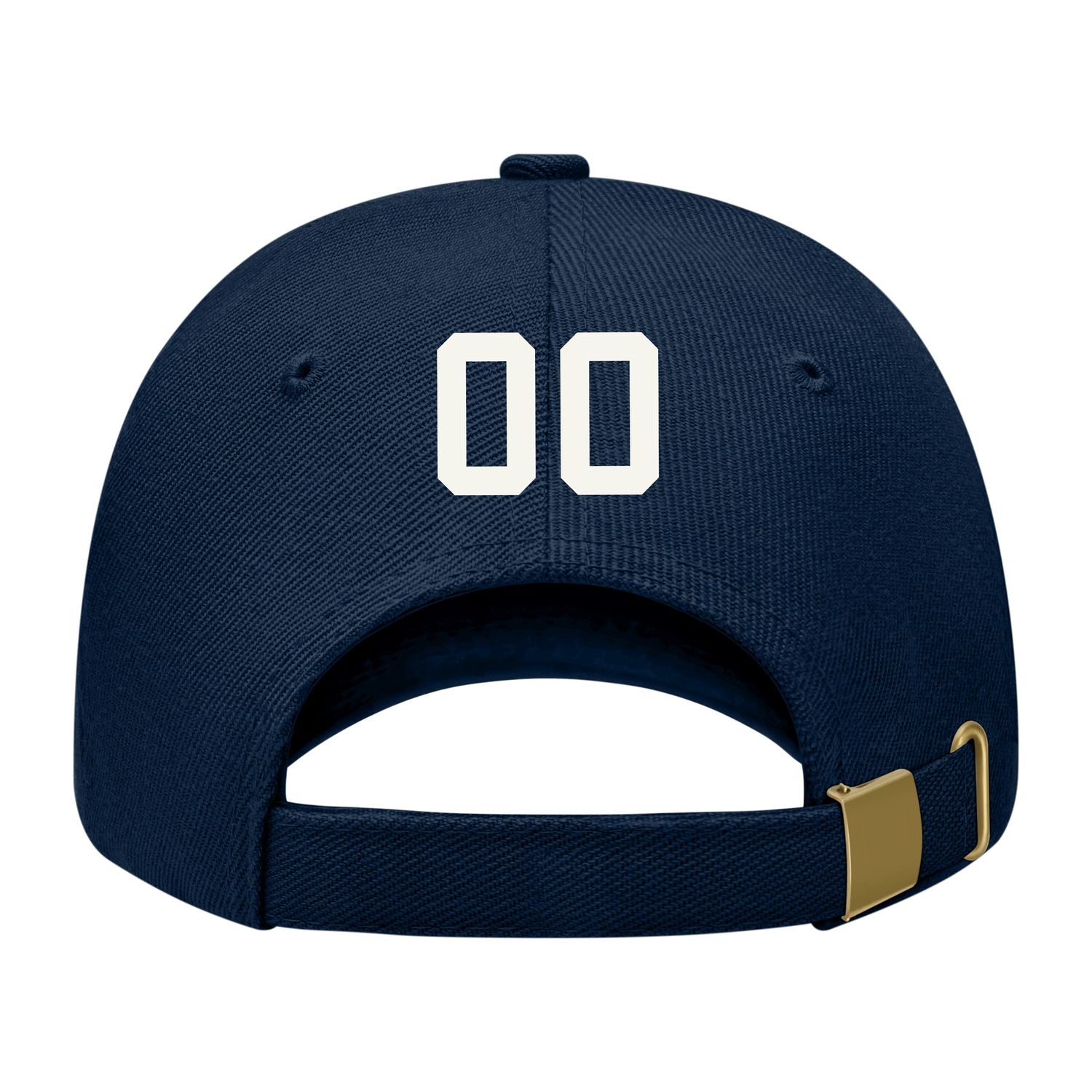 Custom Navy Pale Ice Blue Hat 09B21818