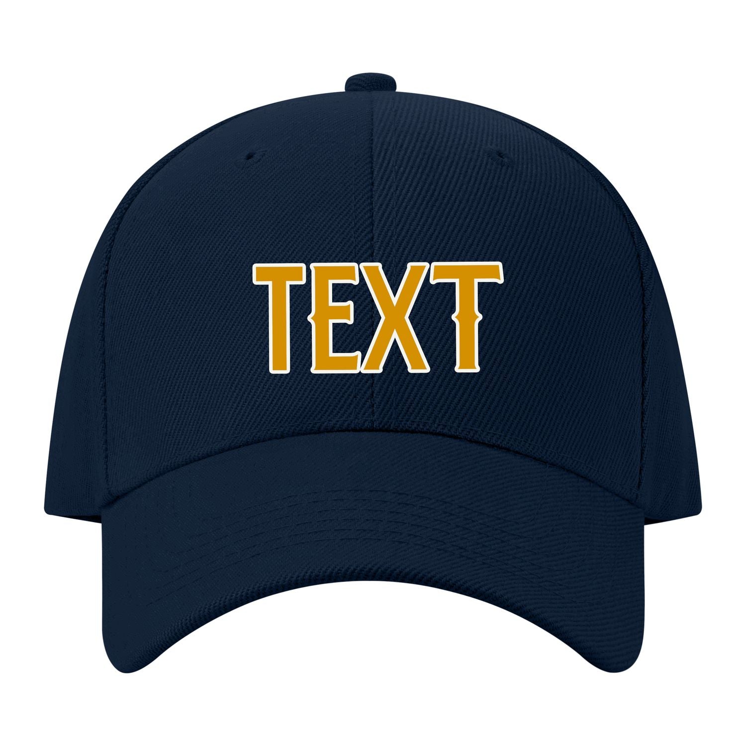 Custom Navy Sky Blue Hat 09B21819