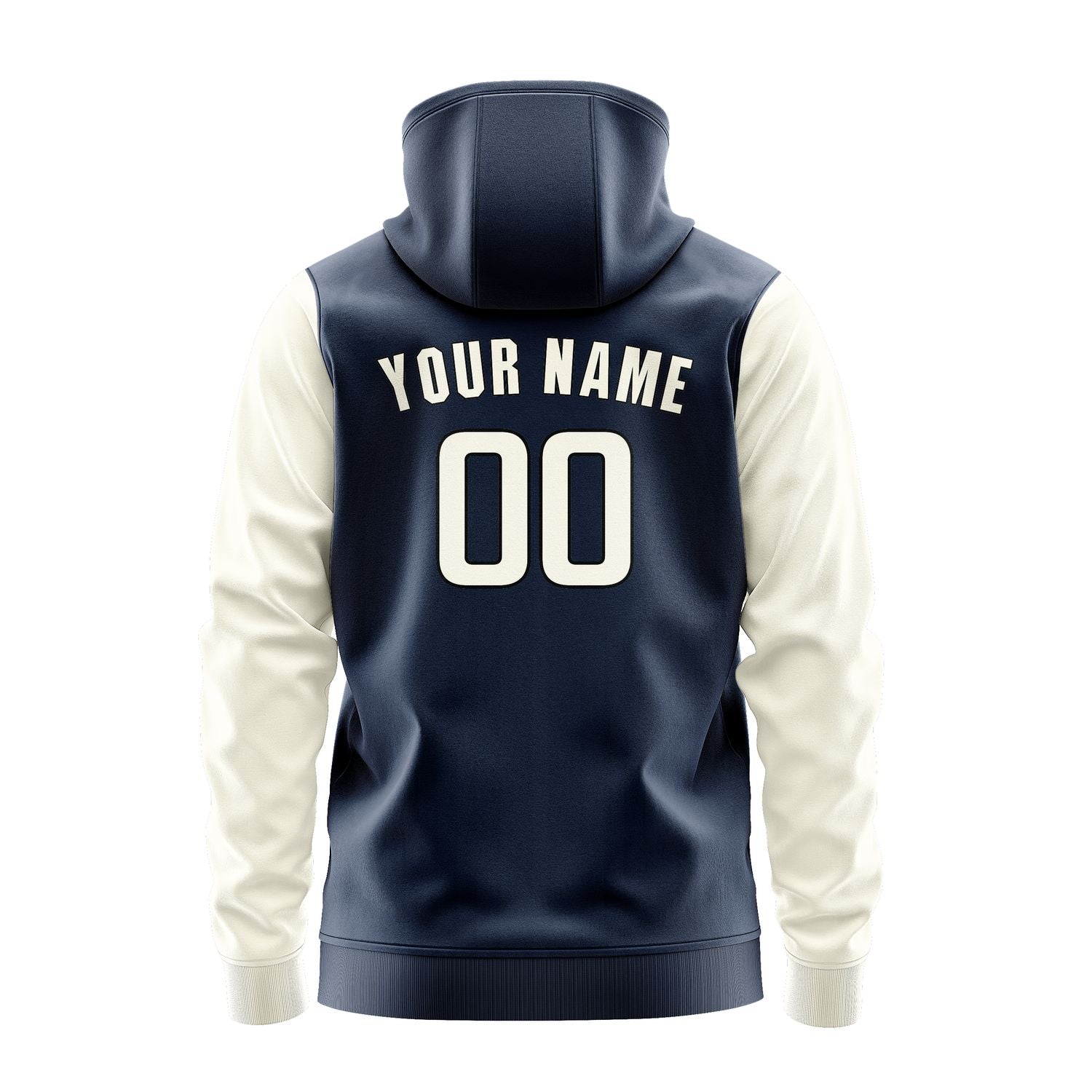 Custom Blue Cream Hoodie 1010030310B31703