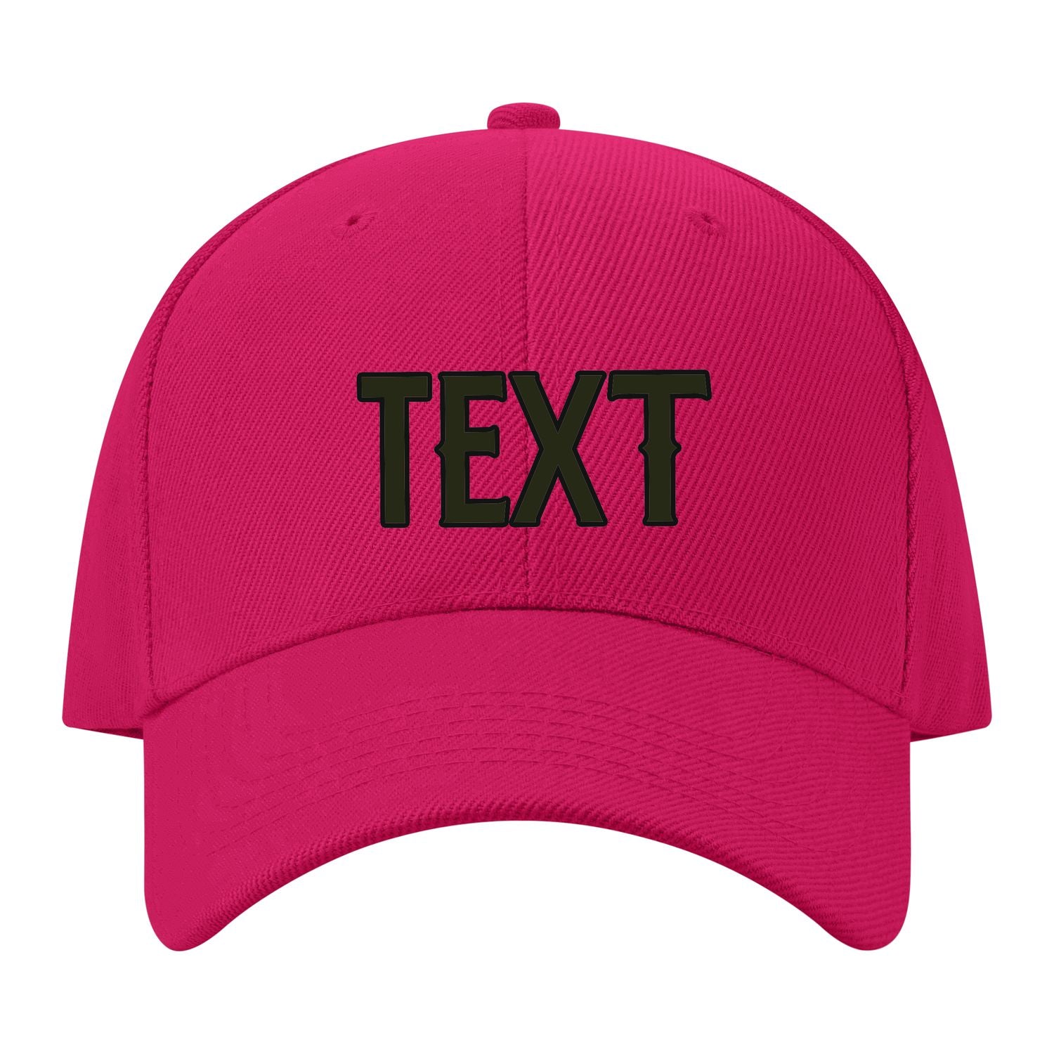 Custom Pink White Hat 10B21702