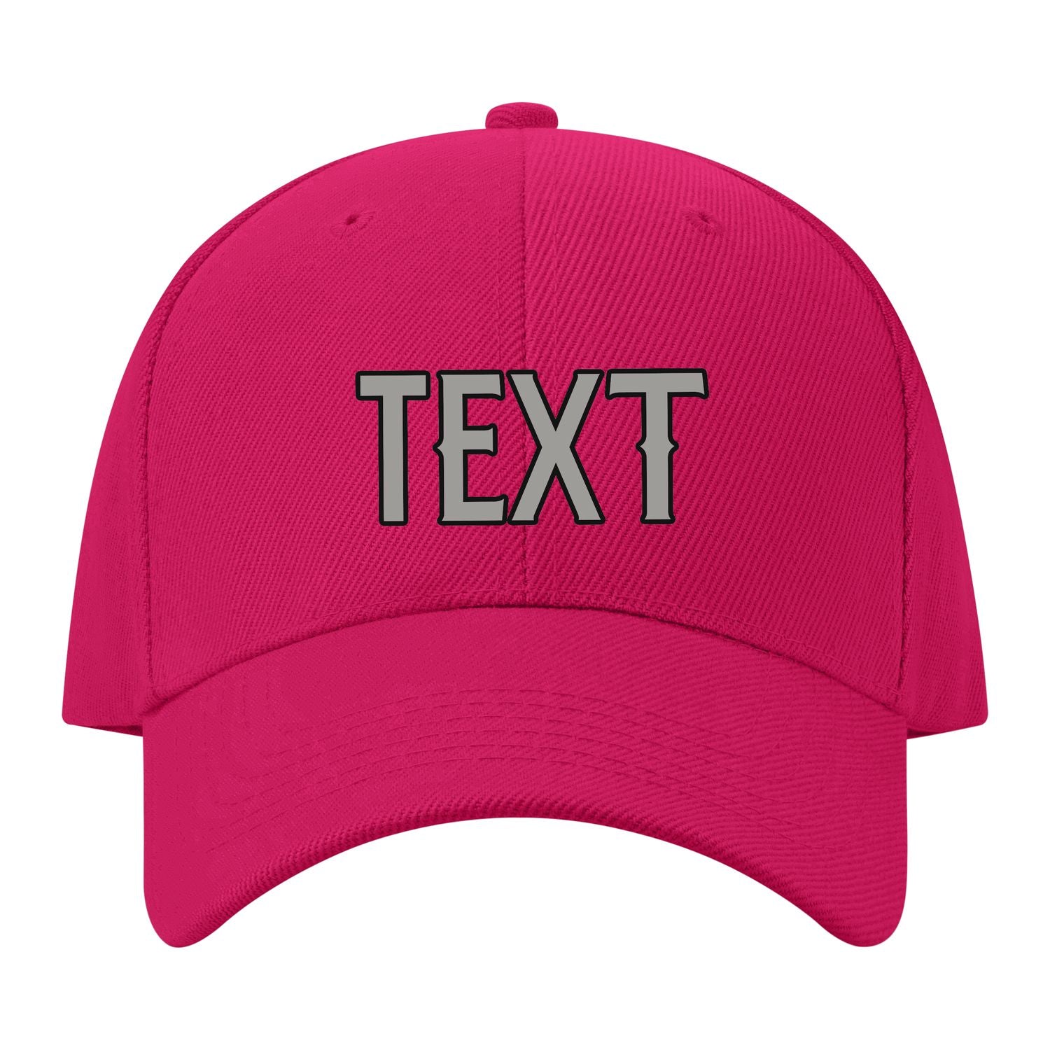 Custom Pink Light Green Hat 10B21704
