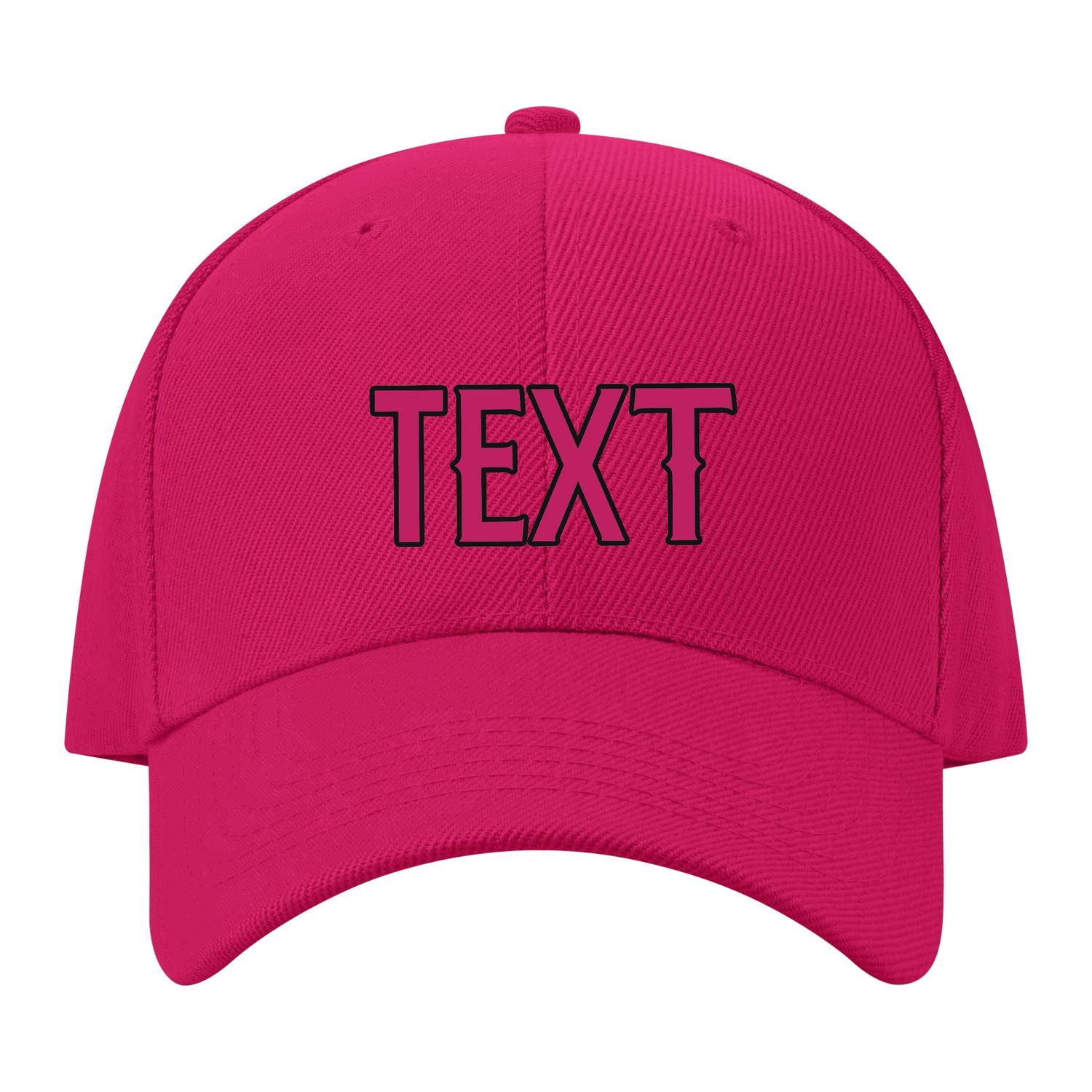 Custom Pink Light Pink Hat 10B21713