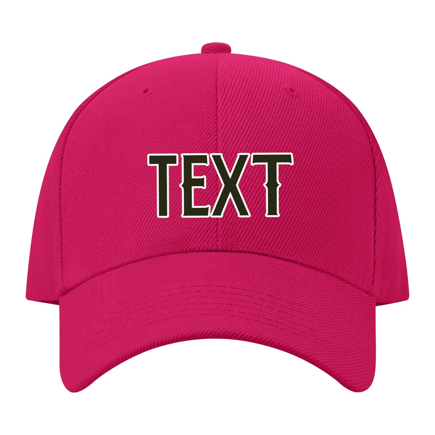 Custom Pink White Hat 10B21802