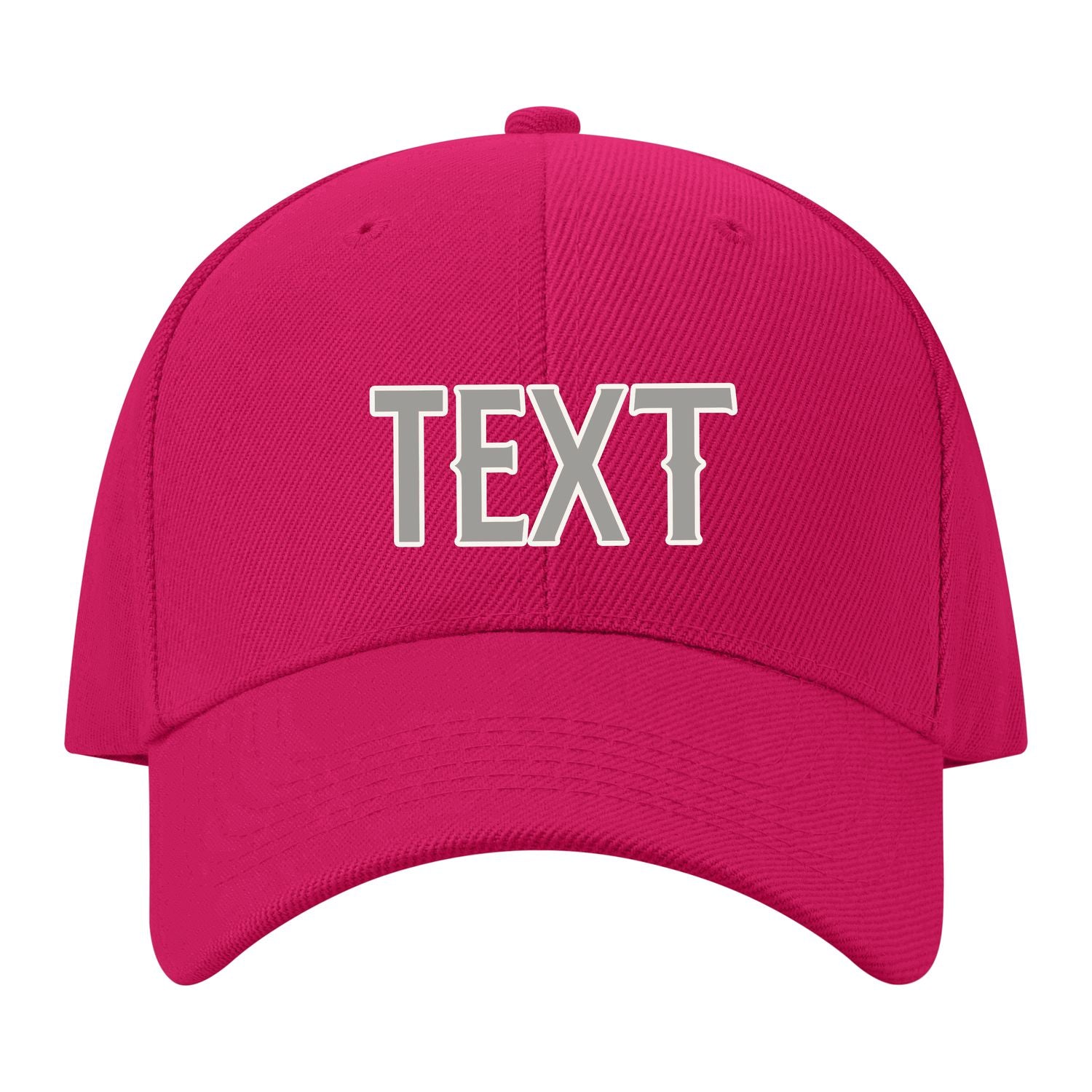 Custom Pink Light Green Hat 10B21804