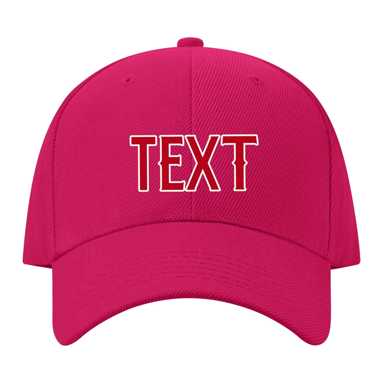 Custom Pink Crimson Red Hat 10B21814
