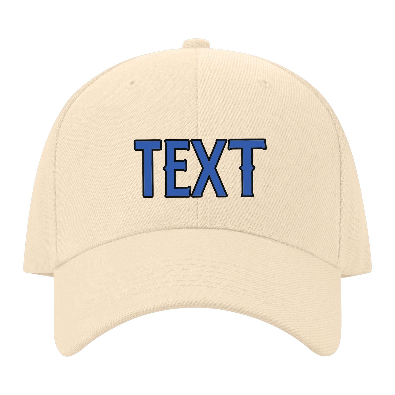 Custom Pale Peach Navy Hat 11B21709