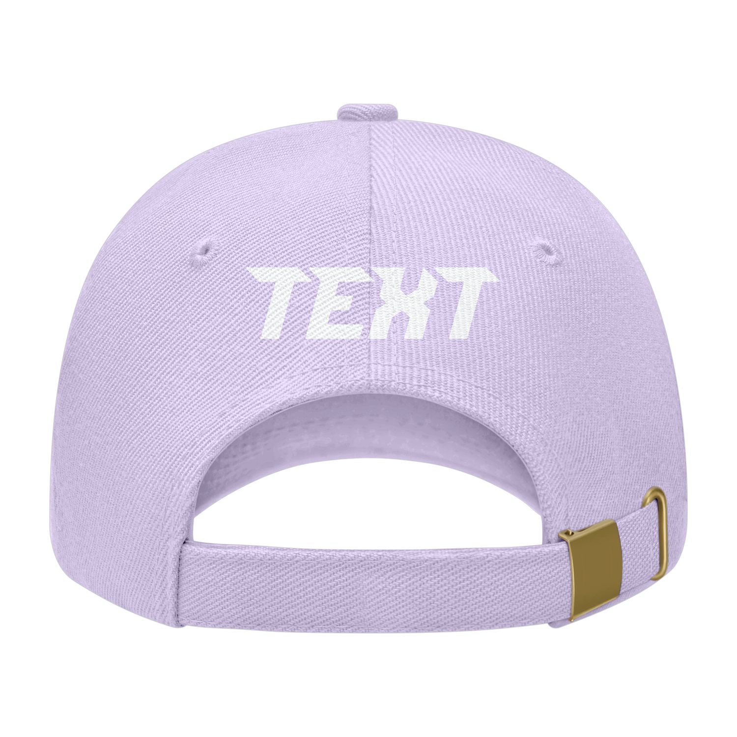 Custom Lavender Gray Pale Ice Blue Hat 12B118