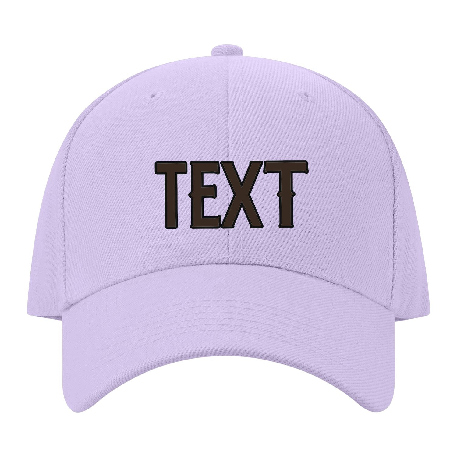 Custom Lavender Gray Black Hat 12B21701