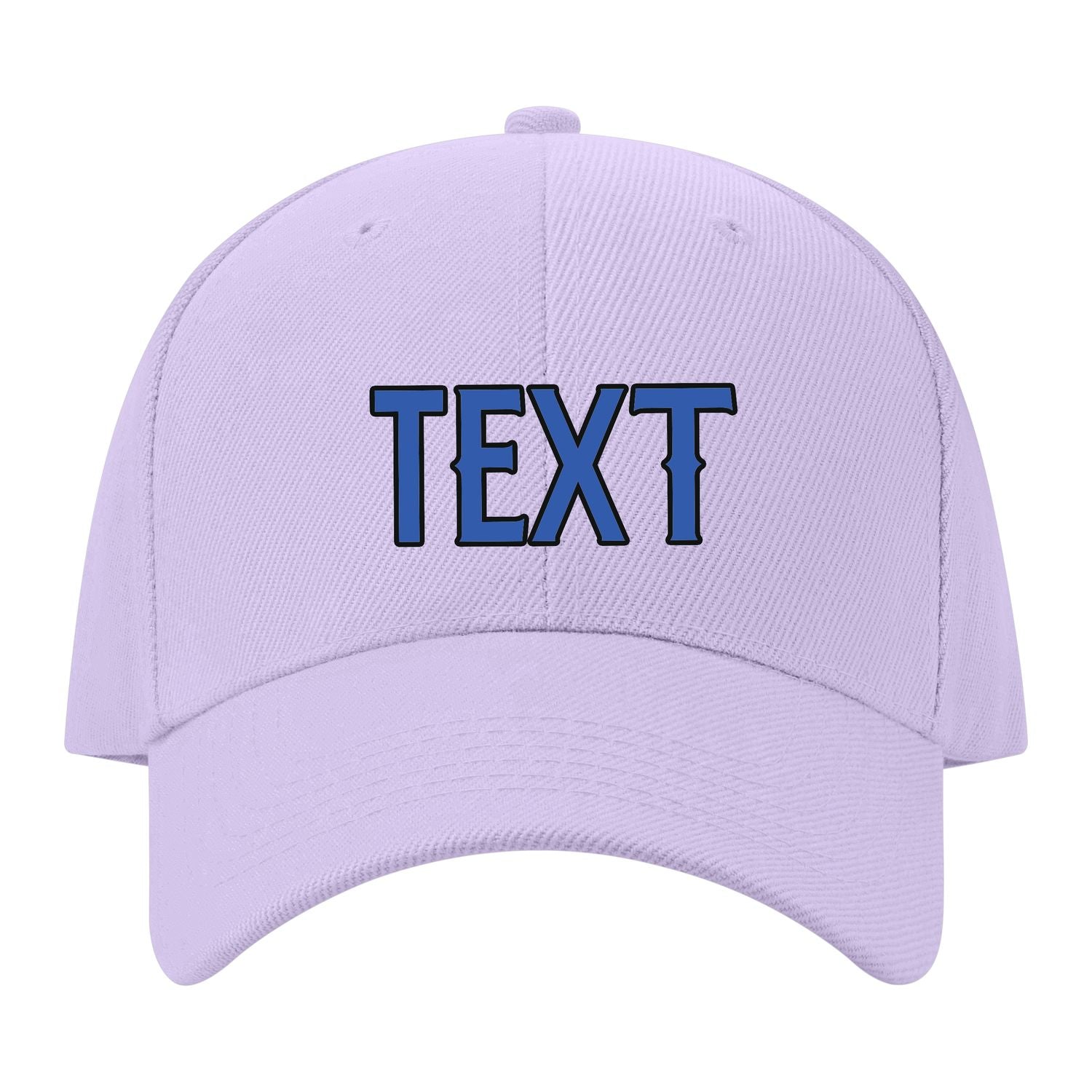Custom Lavender Gray Navy Hat 12B21709