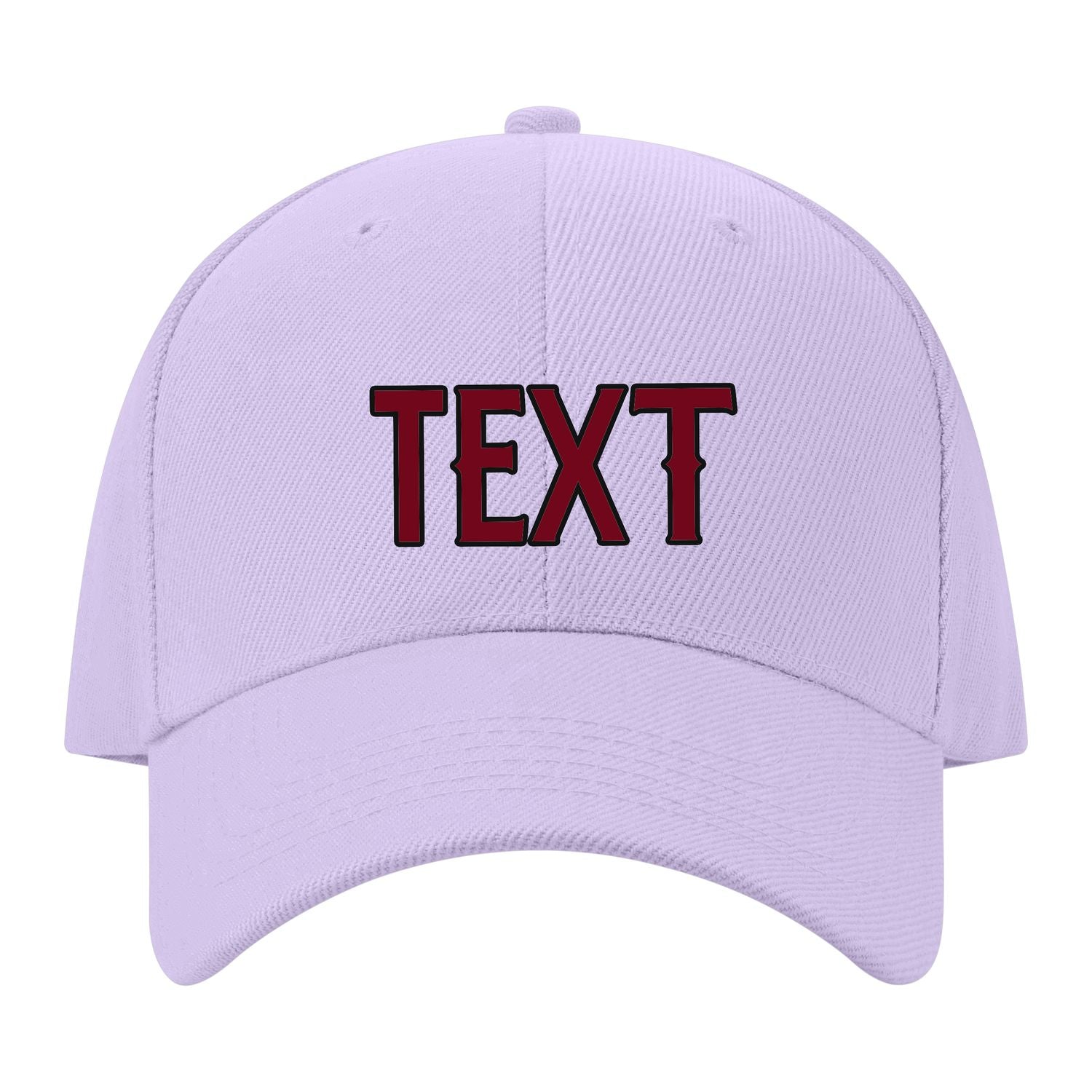Custom Lavender Gray Khaki Hat 12B21715