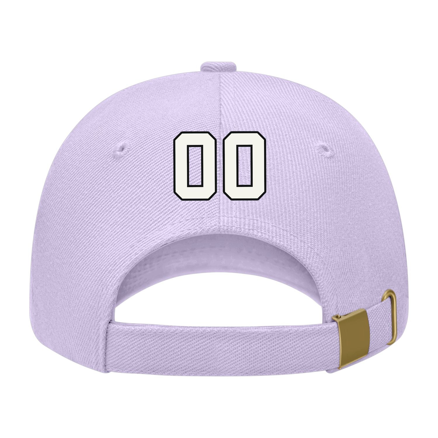 Custom Lavender Gray Pale Ice Blue Hat 12B21718