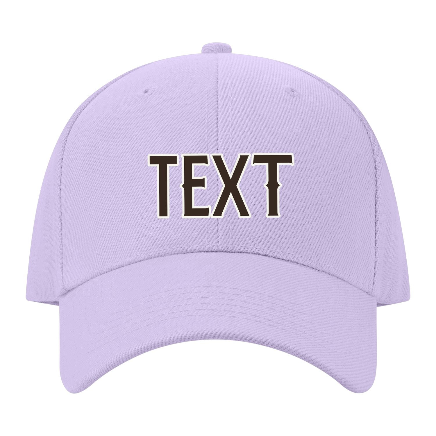 Custom Lavender Gray Black Hat 12B21801