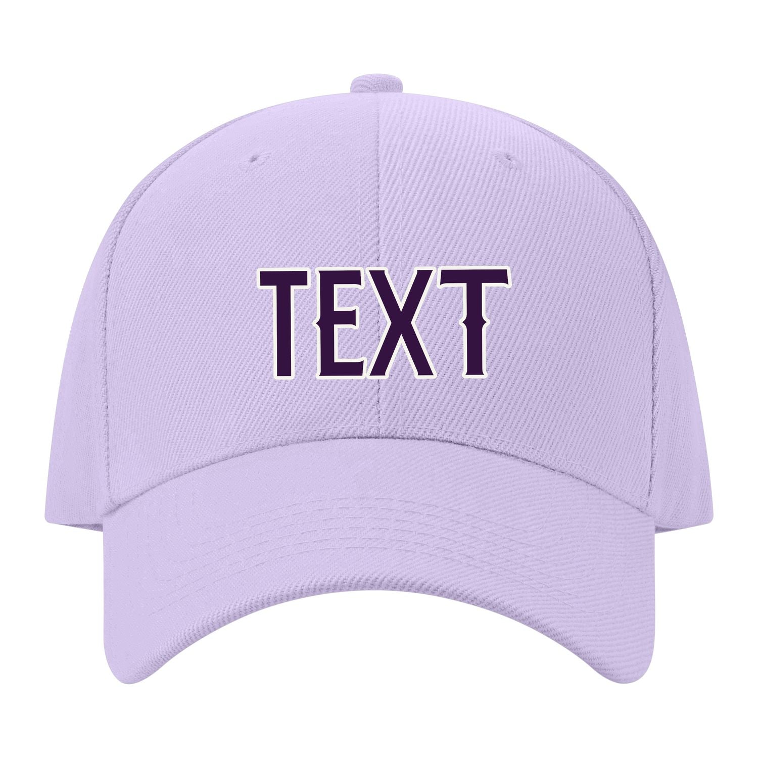 Custom Lavender Gray Gray Hat 12B21807