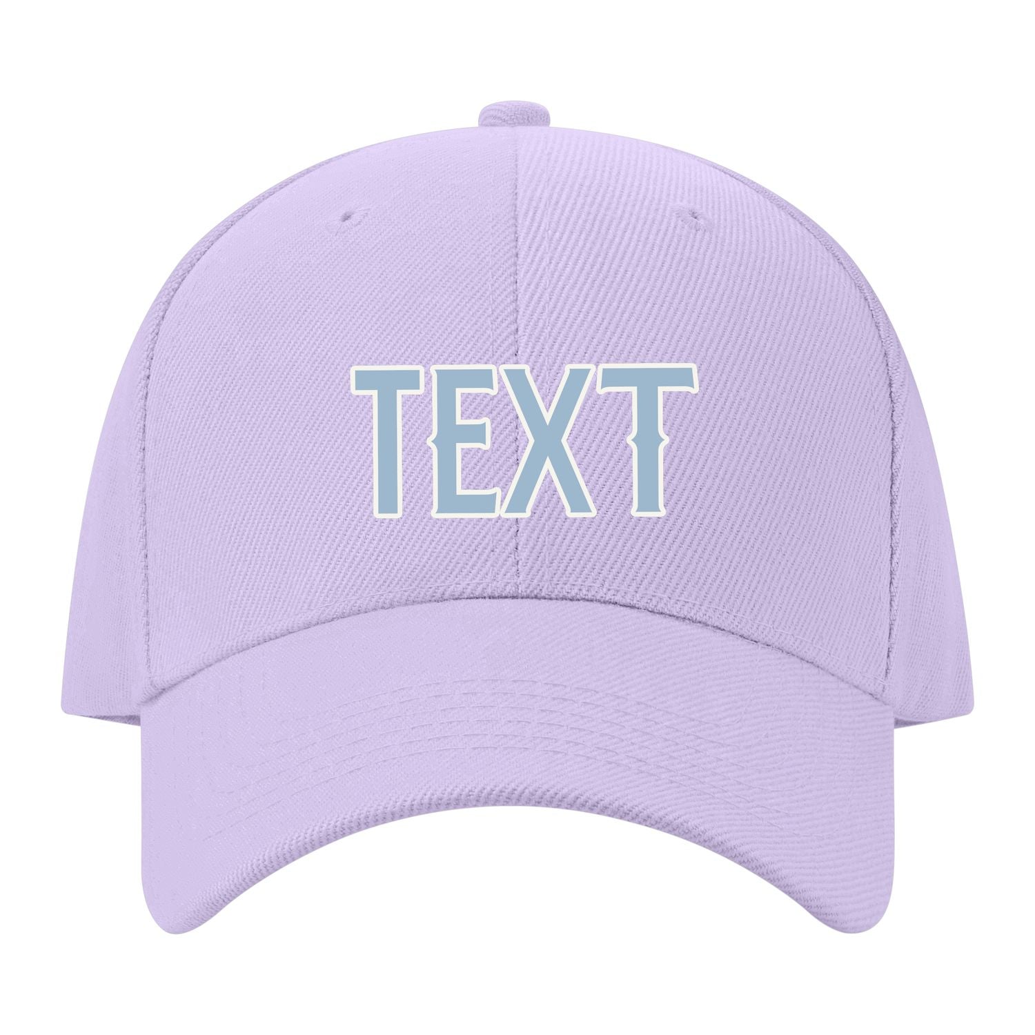 Custom Lavender Gray Dark Grey Hat 12B21808