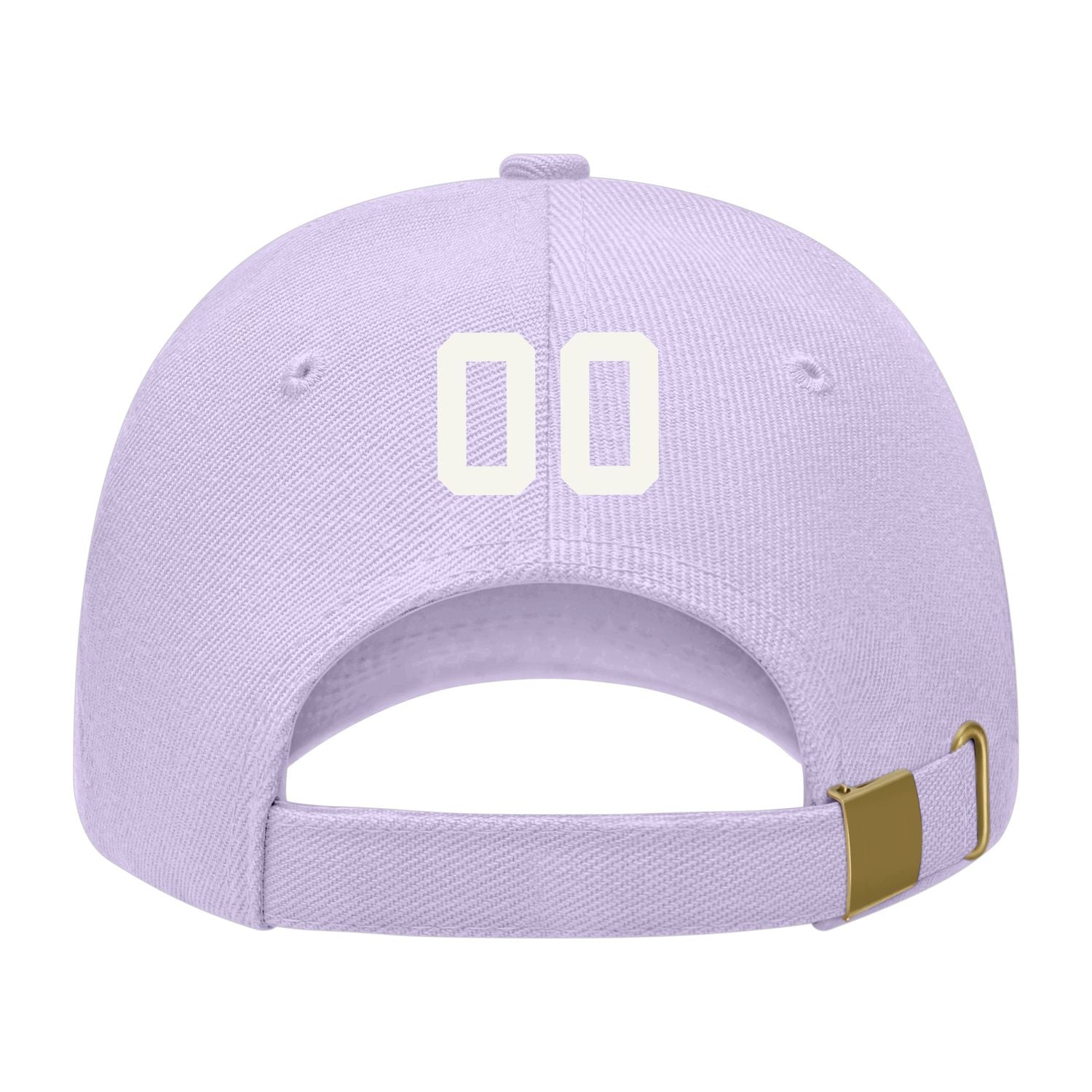 Custom Lavender Gray Pale Ice Blue Hat 12B21818