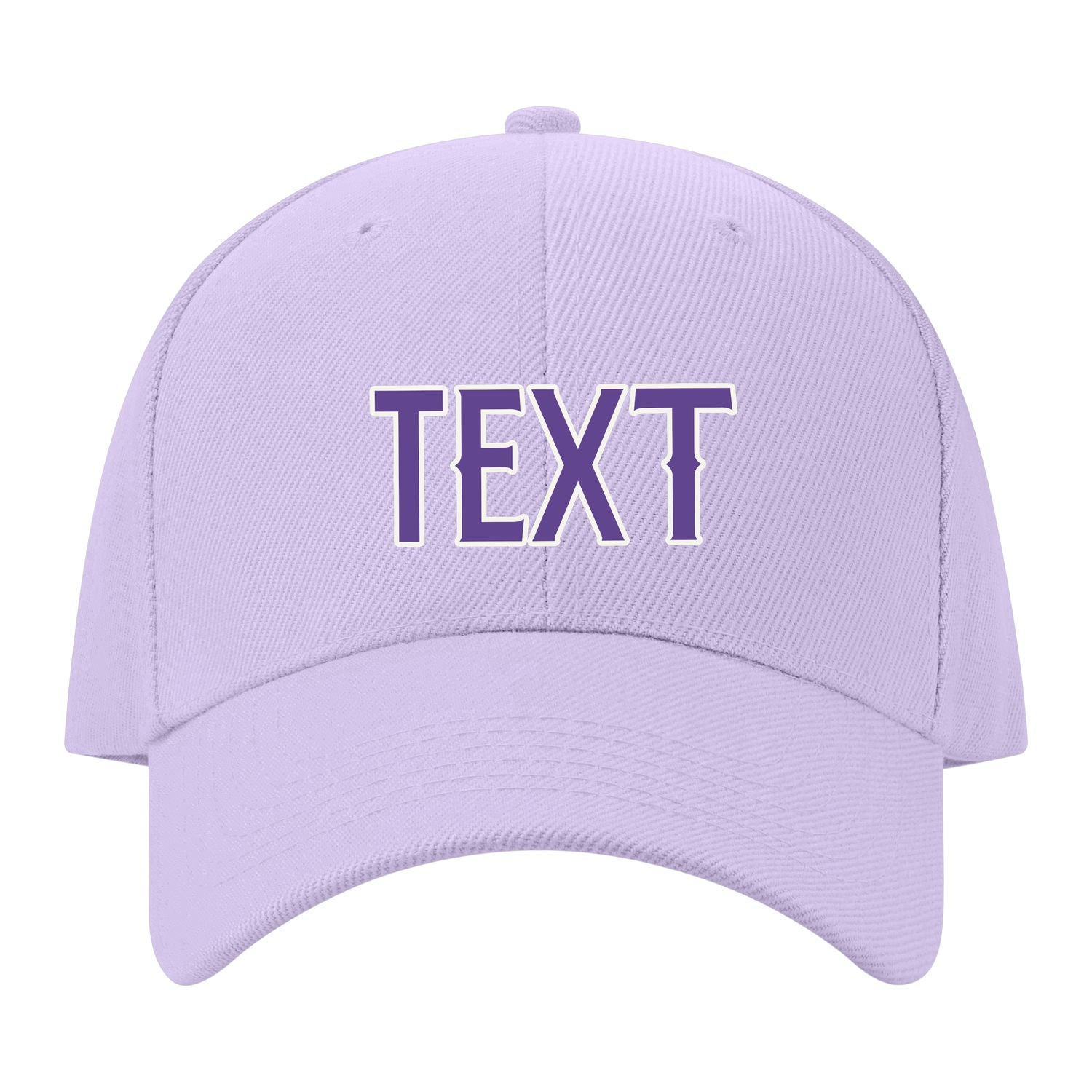 Custom Lavender Gray Yellow Hat 12B21823