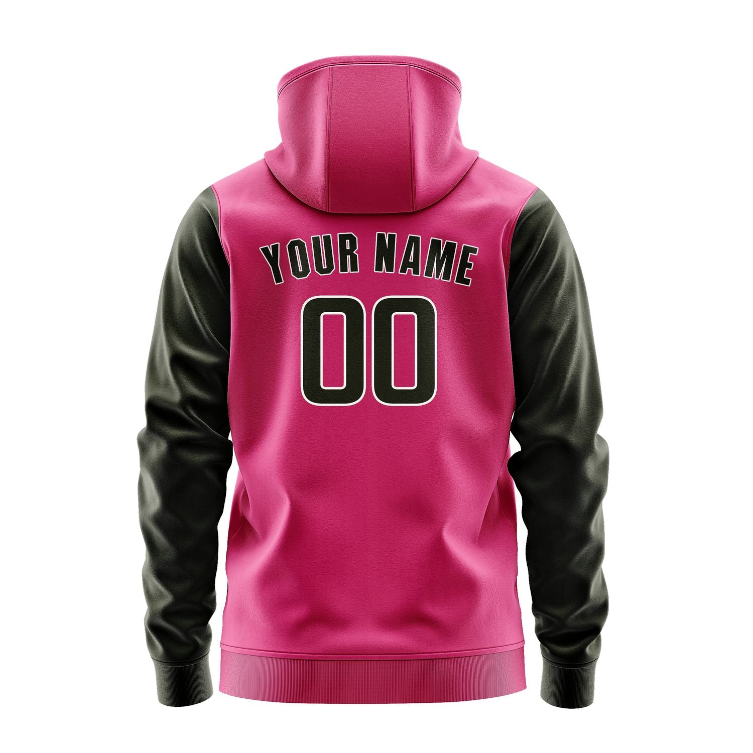 Custom Pink Olive Hoodie 1313020213B31802