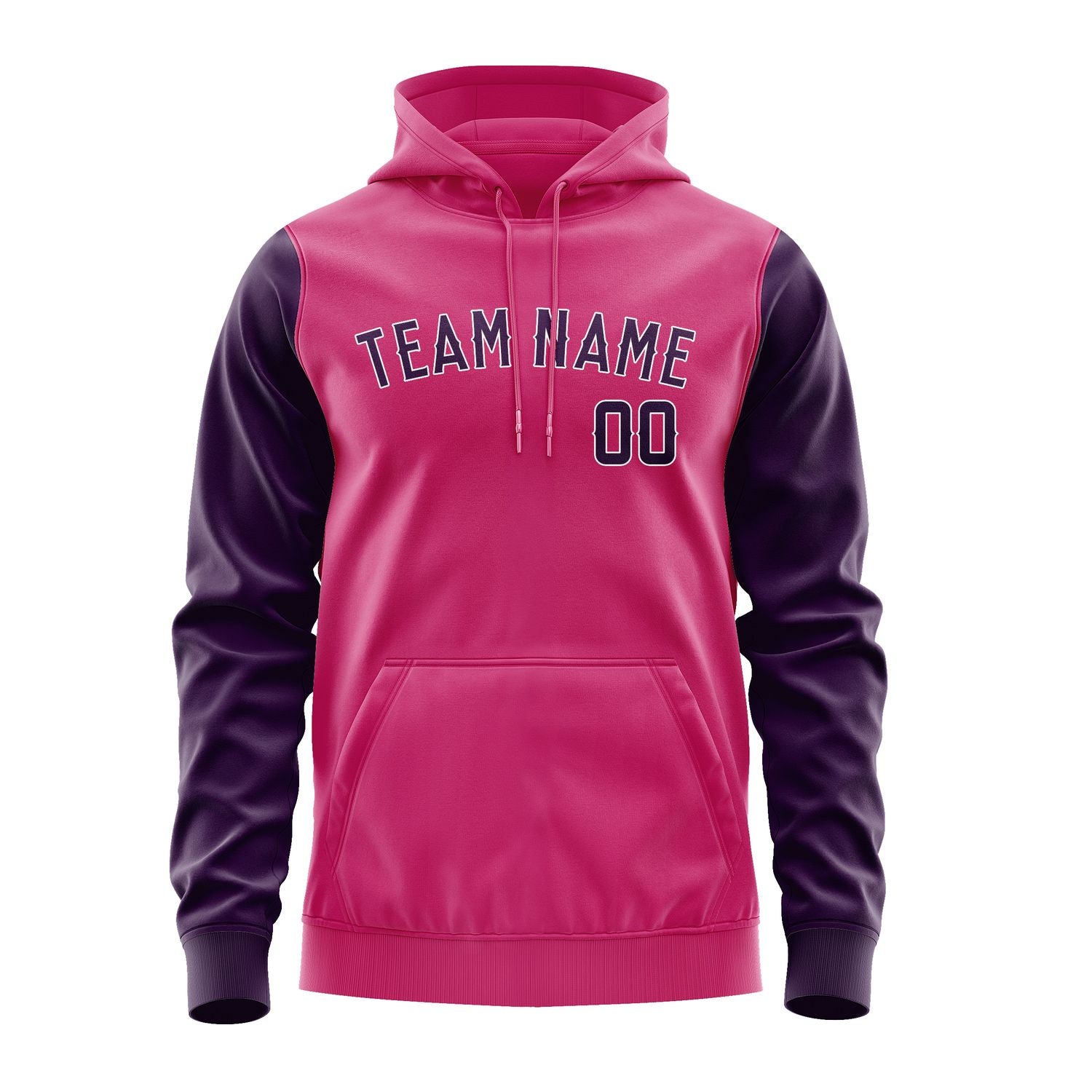 Custom Pink Purple Hoodie 1313070713B31807